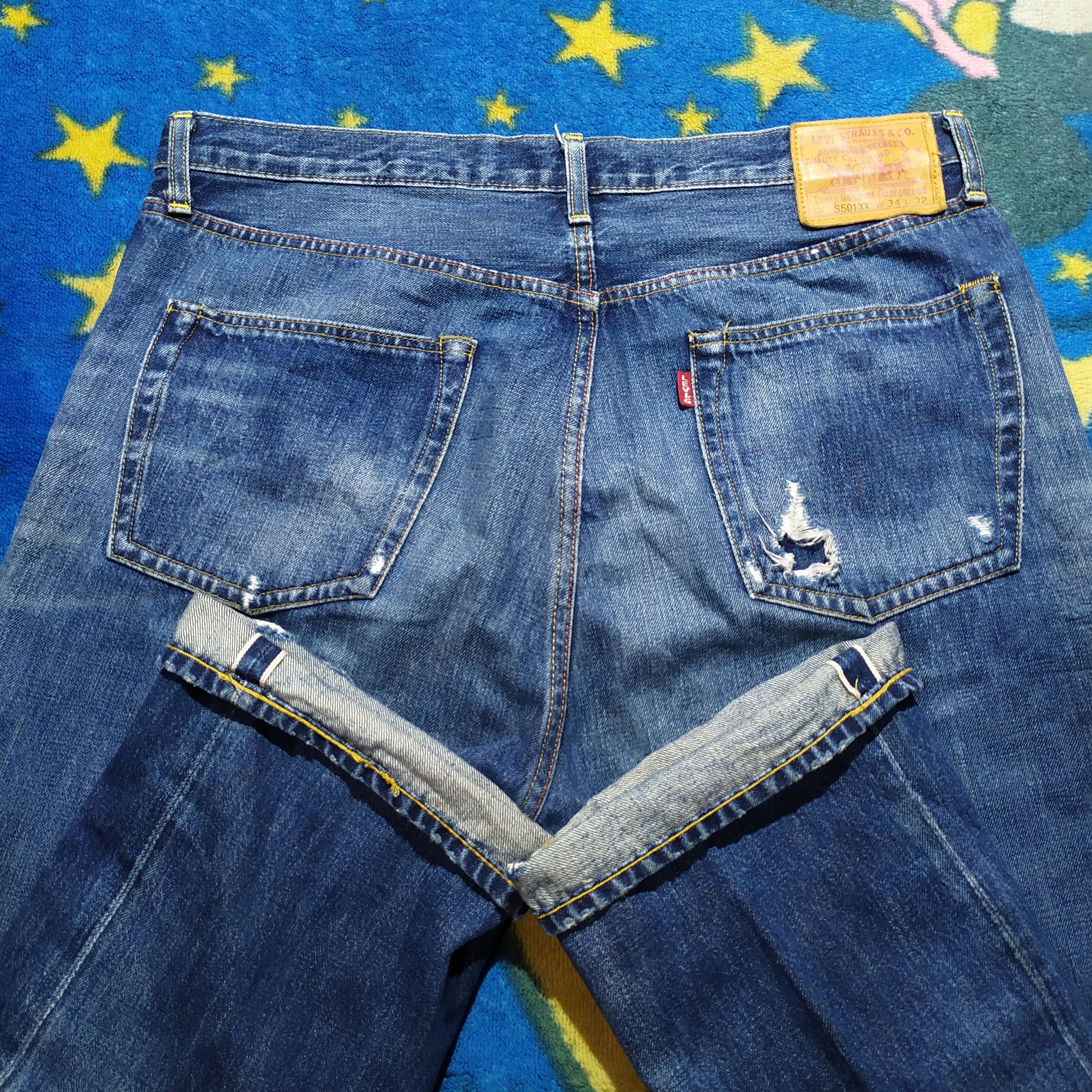 Levi's × Levi's Vintage Clothing Levi's S501XX Big E 1944 World War 2 Model Size US 34 / EU 50 - 1 Thumbnail
