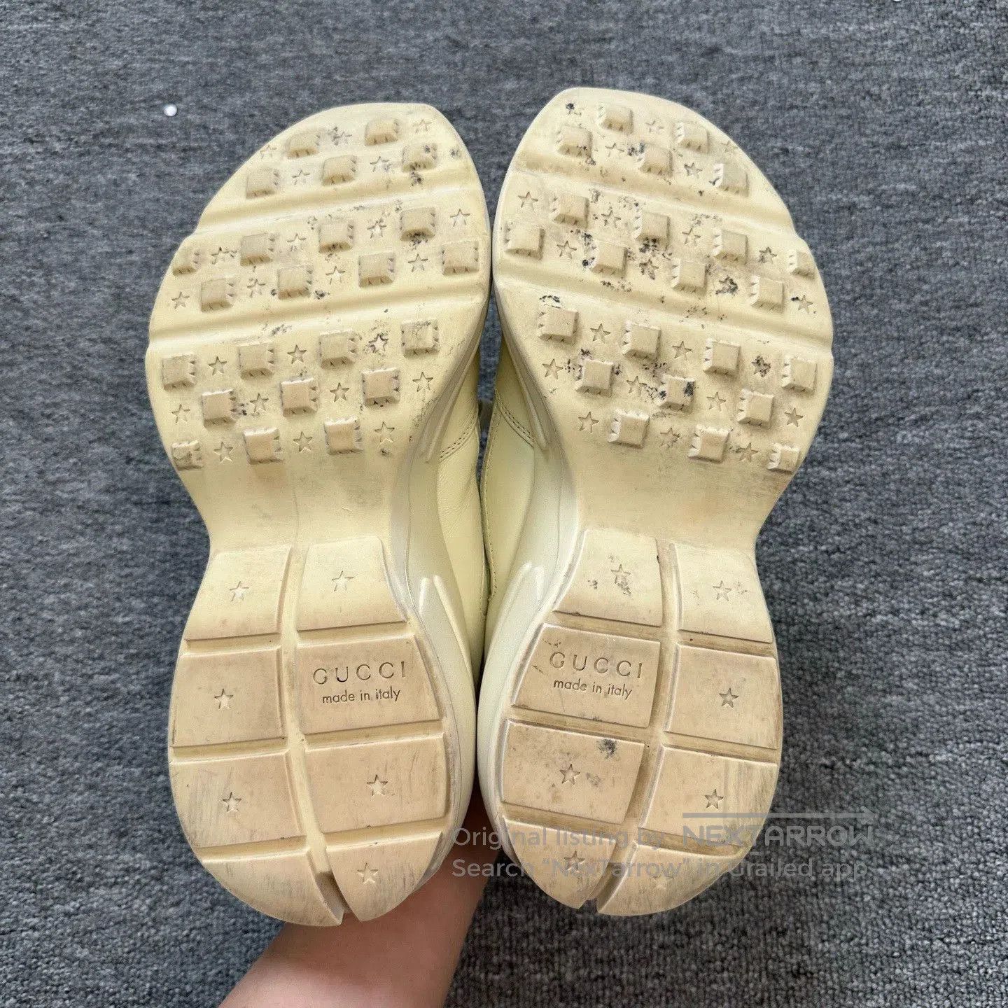 Gucci gucci classic dad sneakers in beige color. Size US 7 / EU 40 - 6 Thumbnail