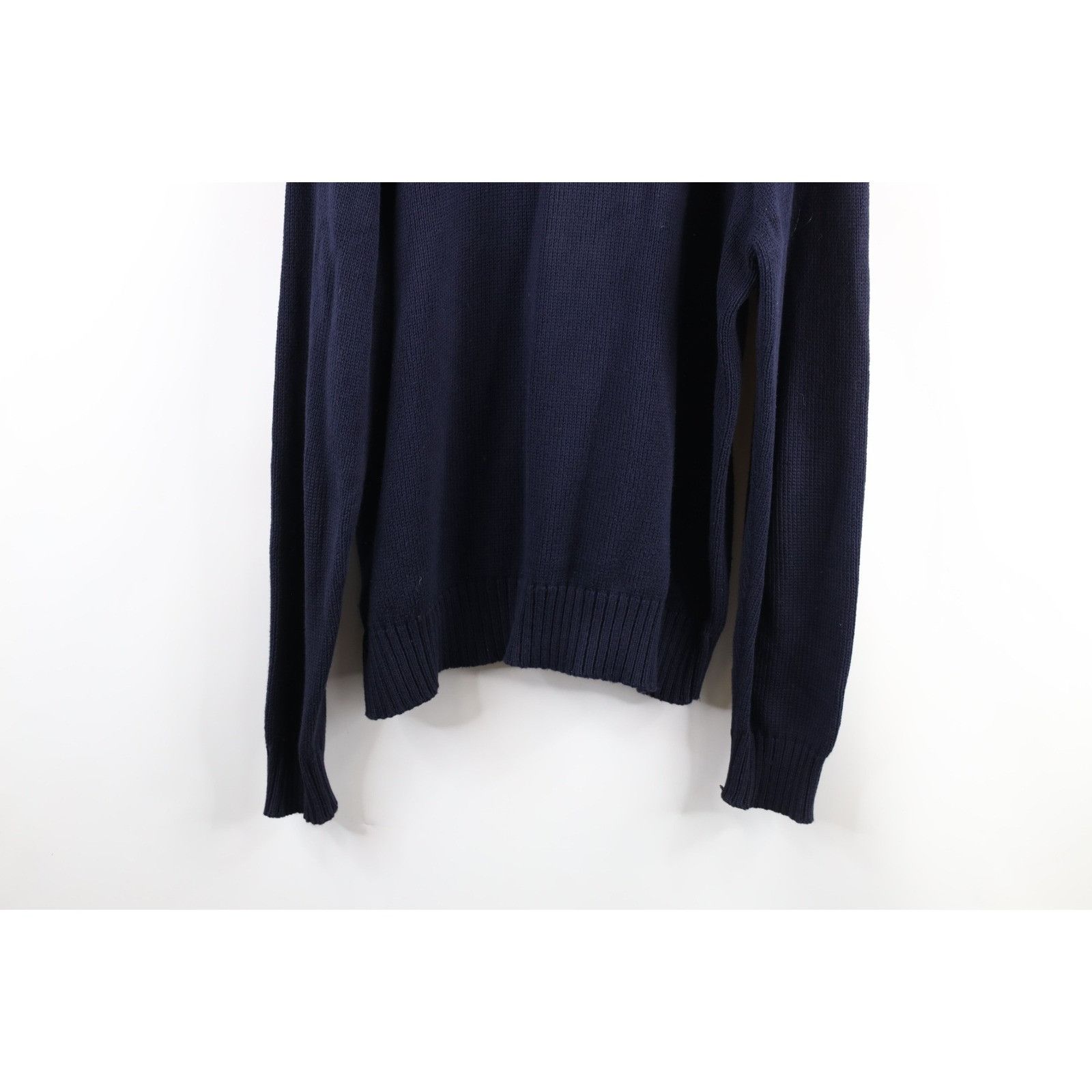 Polo Ralph Lauren Vintage 90s Ralph Lauren Faded Cotton Ribbed Knit Sweater Size US XL / EU 56 / 4 - 9 Thumbnail