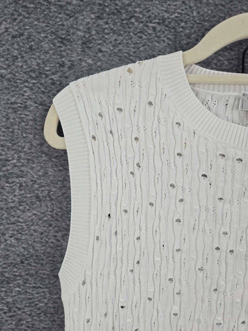Chanel Chanel Solid color vest Size XXS / US 00 / IT 34 - 3 Thumbnail