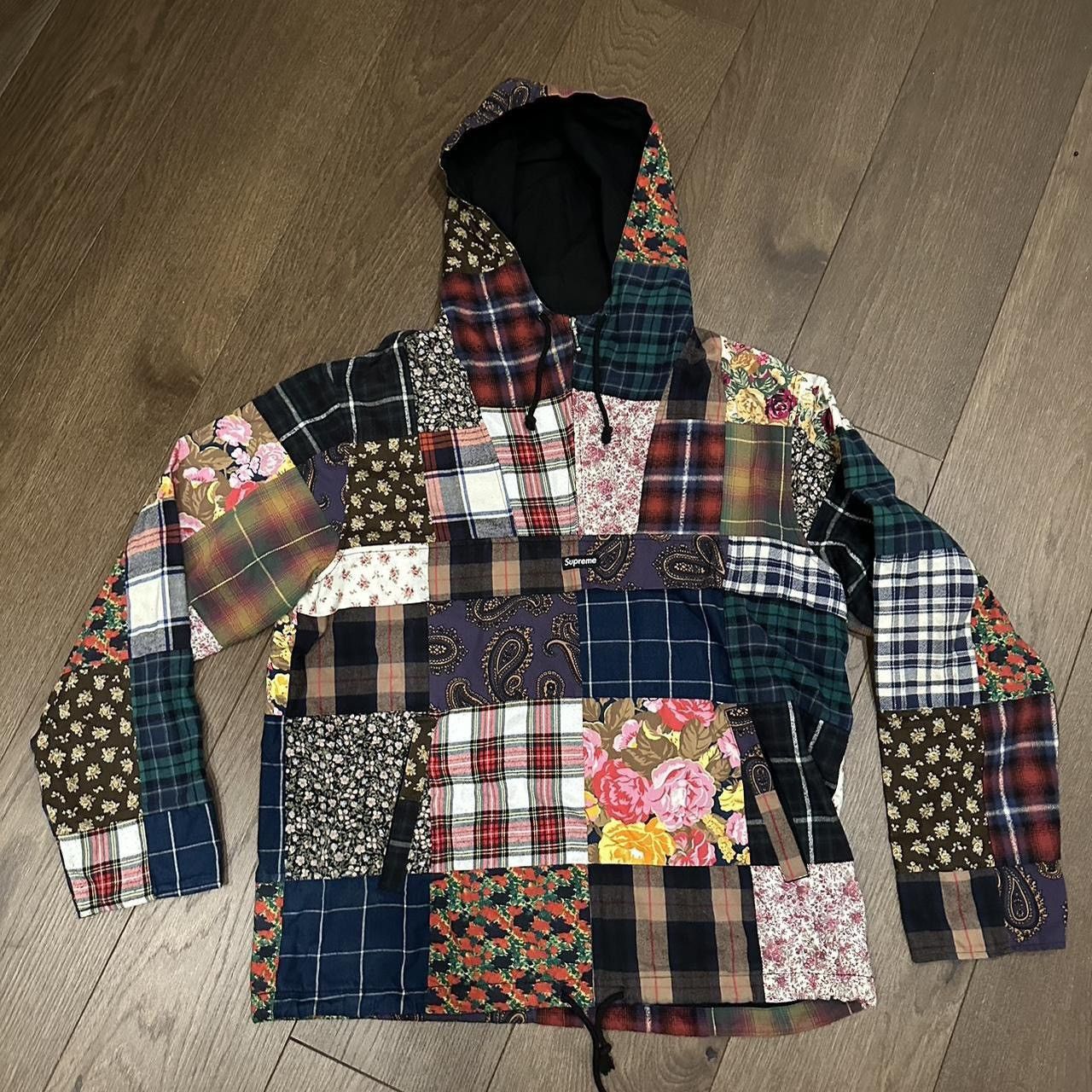 Supreme Patchwork Anorak | Grailed