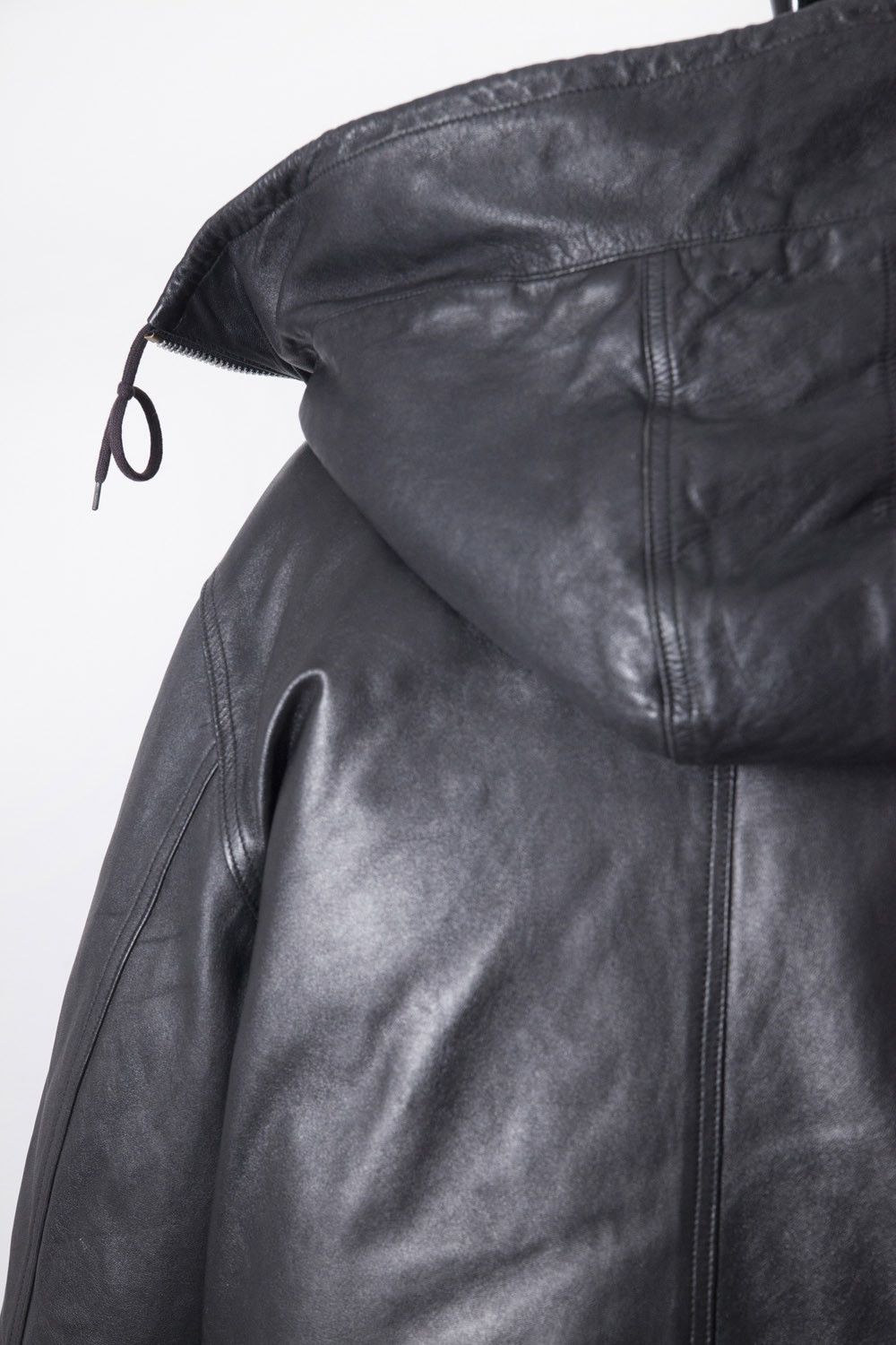 Helmut Lang AW98 leather puffer N-3B parka Size US M / EU 48-50 / 2 - 9 Thumbnail