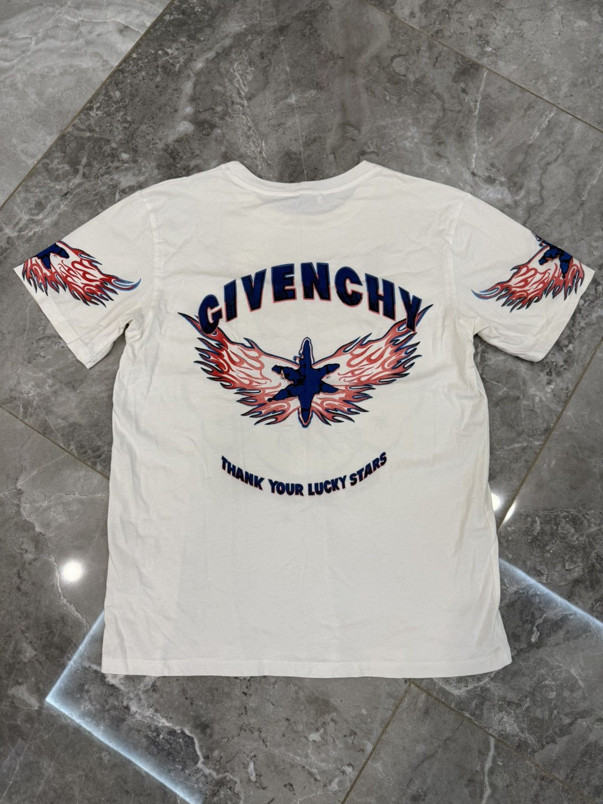 Givenchy Rare Givenchy Thank Your Lucky Stars T-shirts Style Size US M / EU 48-50 / 2 - 4 Thumbnail