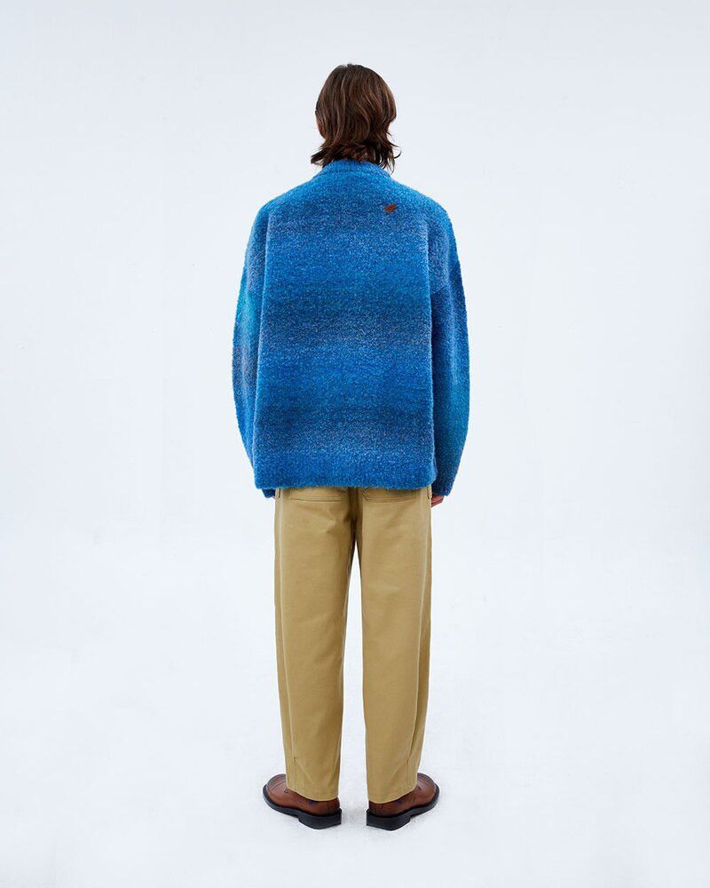 Ader Error Ader Error Canyon Knit Blue Gradient Sweater Size US M / EU 48-50 / 2 - 15 Thumbnail