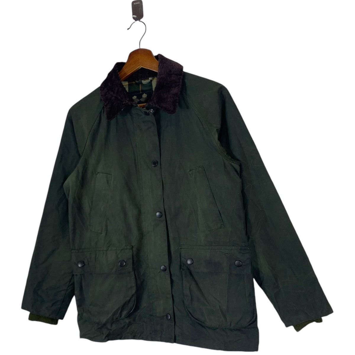Barbour VINTAGE BARBOUR WEX GREEN JACKET Size S / US 4 / IT 40 - 2 Thumbnail