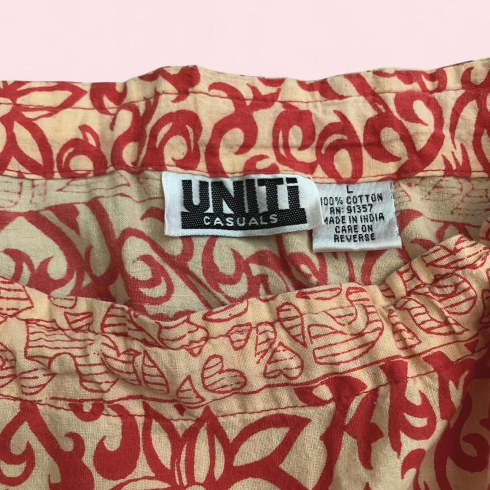 Other Boho hippie printed cotton skirt Size 36" / US 14 / IT 50 - 2 Thumbnail