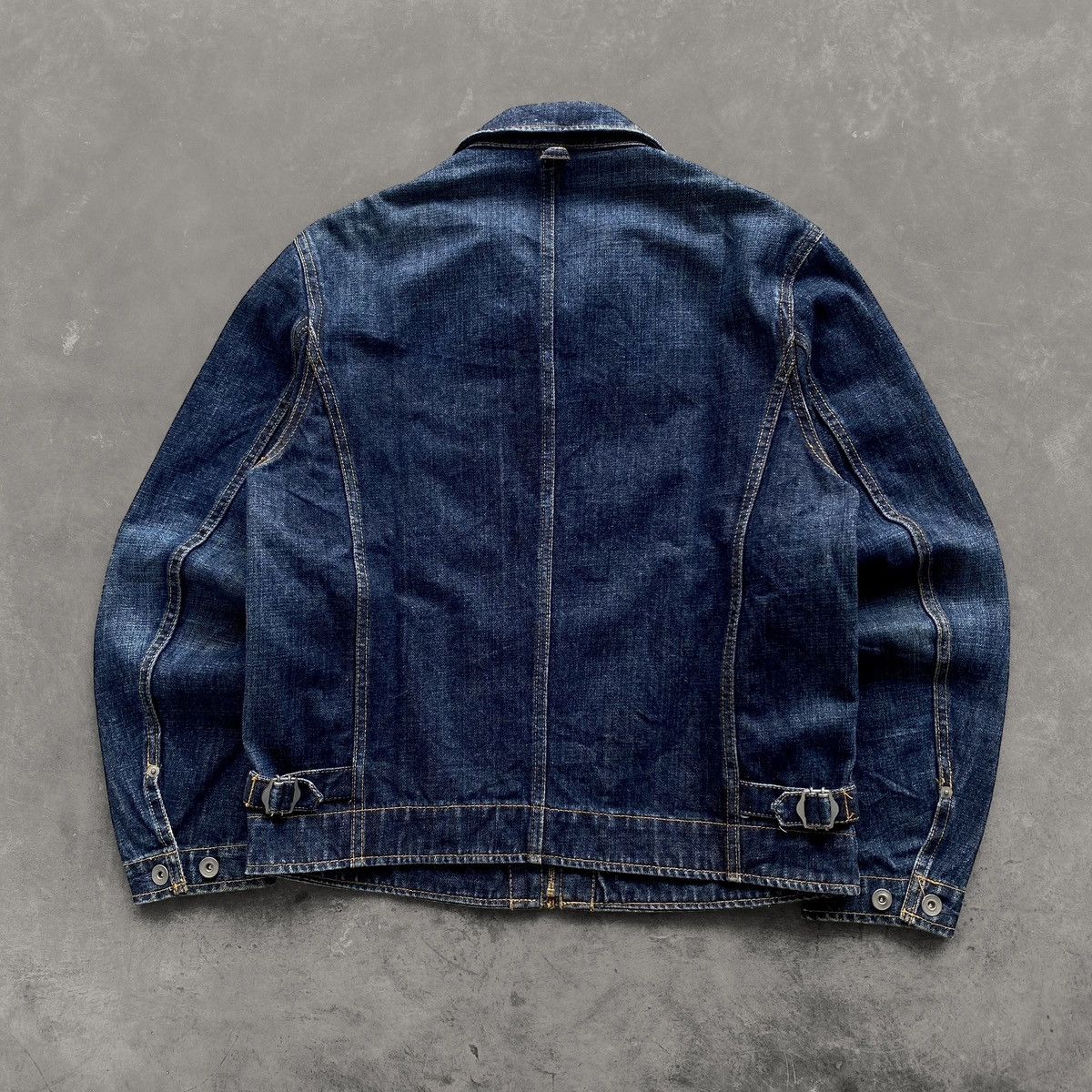 Uniqlo 🇯🇵Uniqlo Vintage Denim Zipper Jacket🇯🇵 Size US L / EU 52-54 / 3 - 5 Thumbnail