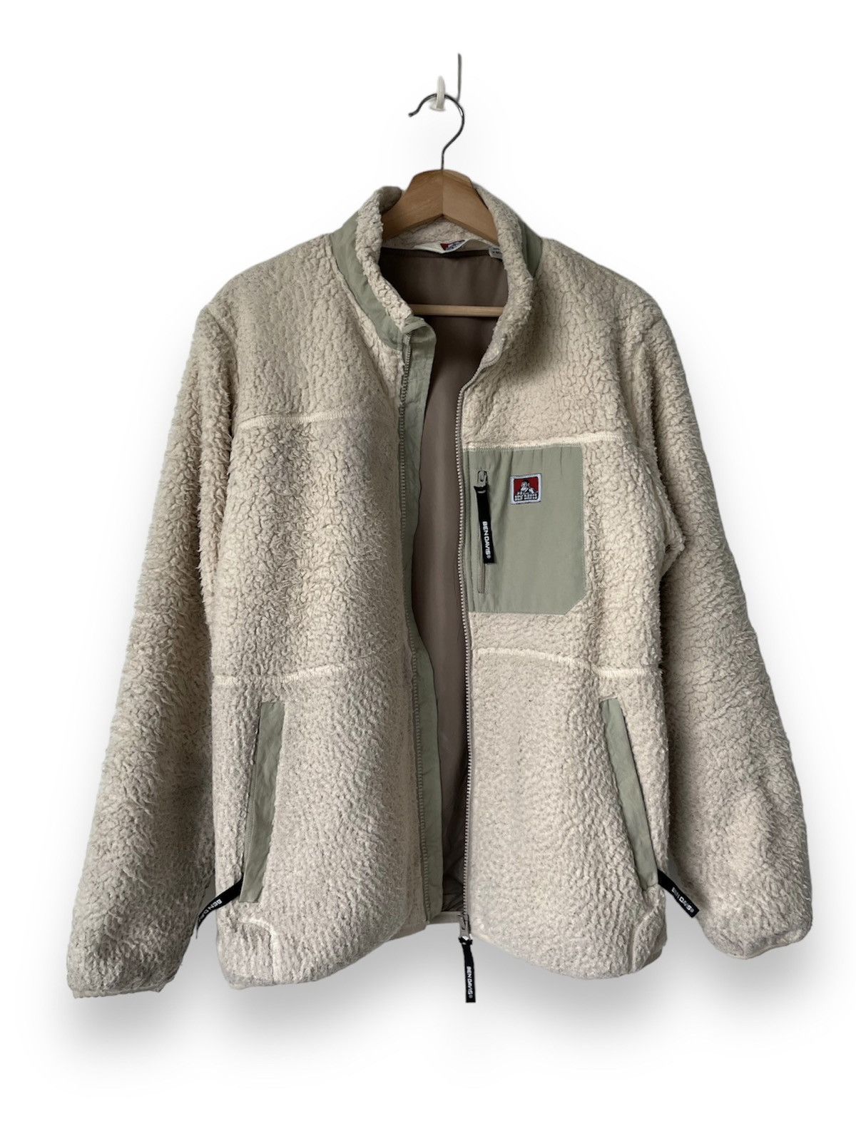Ben Davis × Vintage Ben Davis Deep Pile Fleece Jacket Size US M / EU 48-50 / 2 - 4 Thumbnail