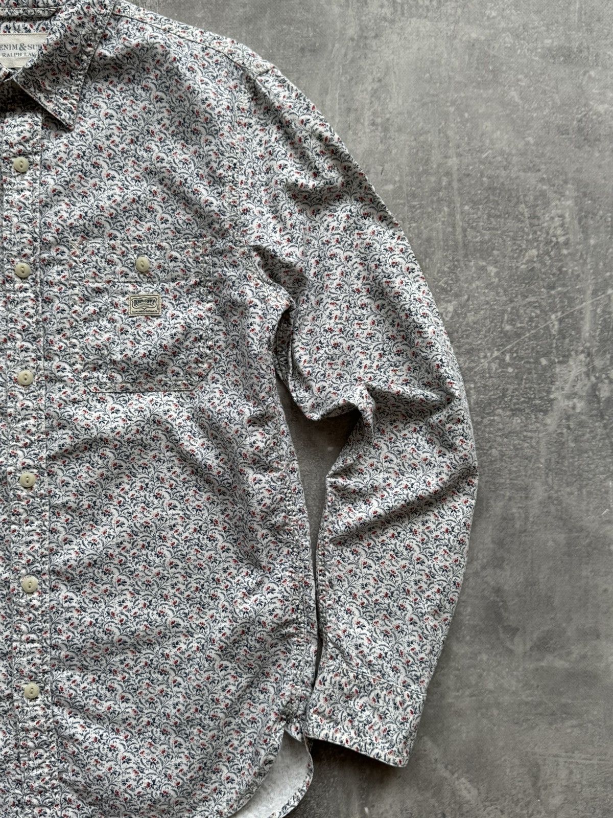 Denim & Supply Ralph Lauren Denim & Supply RL Flower Shirt Size US S / EU 44-46 / 1 - 3 Thumbnail