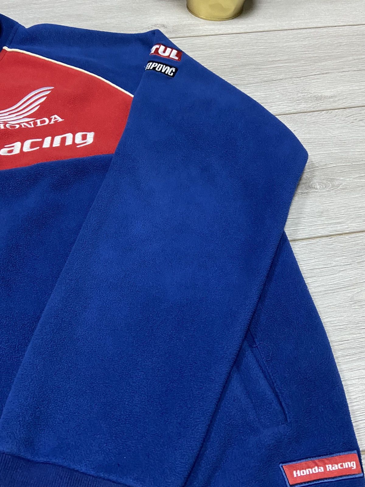 Honda Honda racing vintage fleece zip Size US XL / EU 56 / 4 - 9 Thumbnail