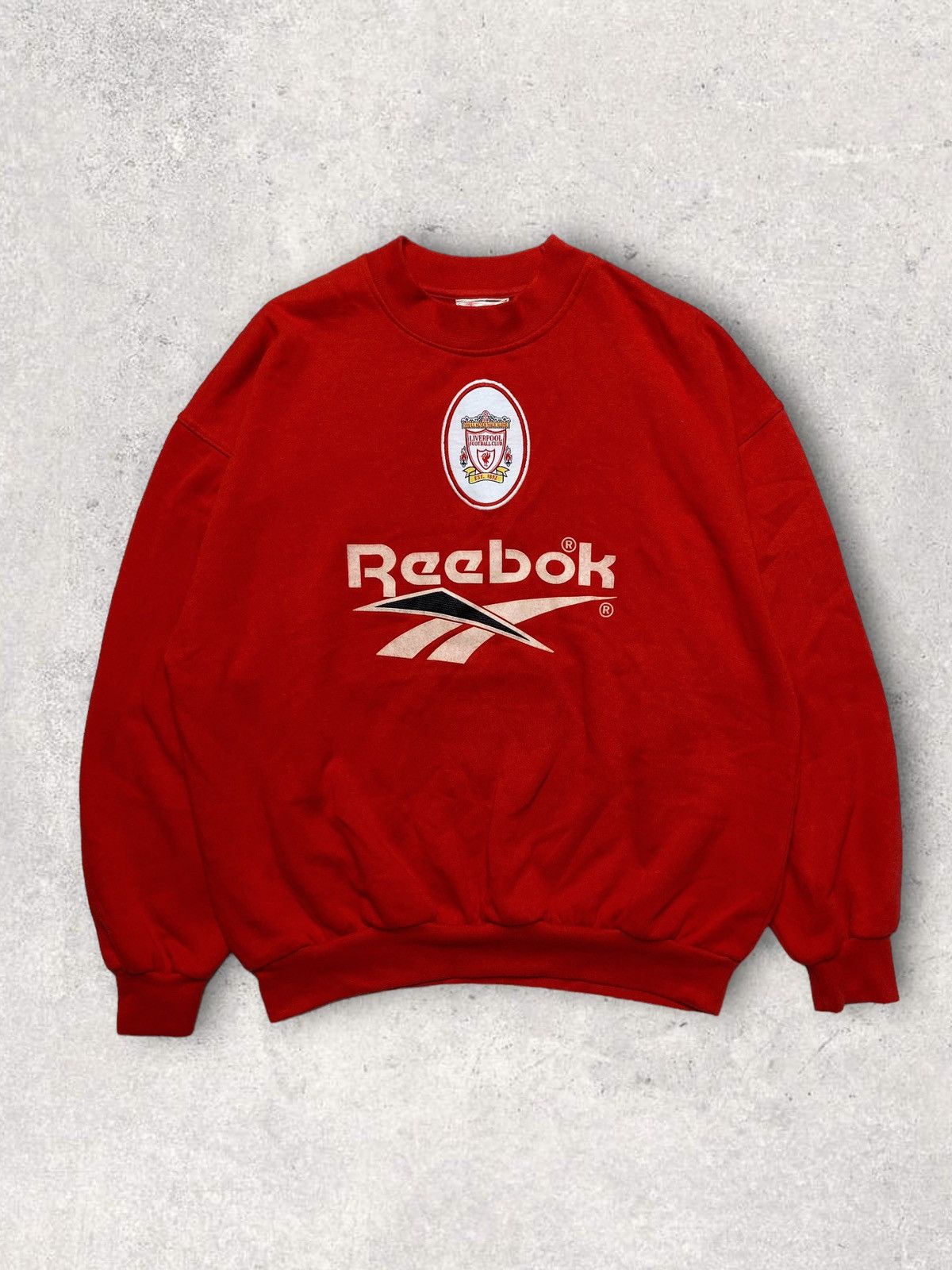 Reebok 90’s Very rare central logo Reebok Liverpool set hoodie pant Size US M / EU 48-50 / 2 - 6 Thumbnail