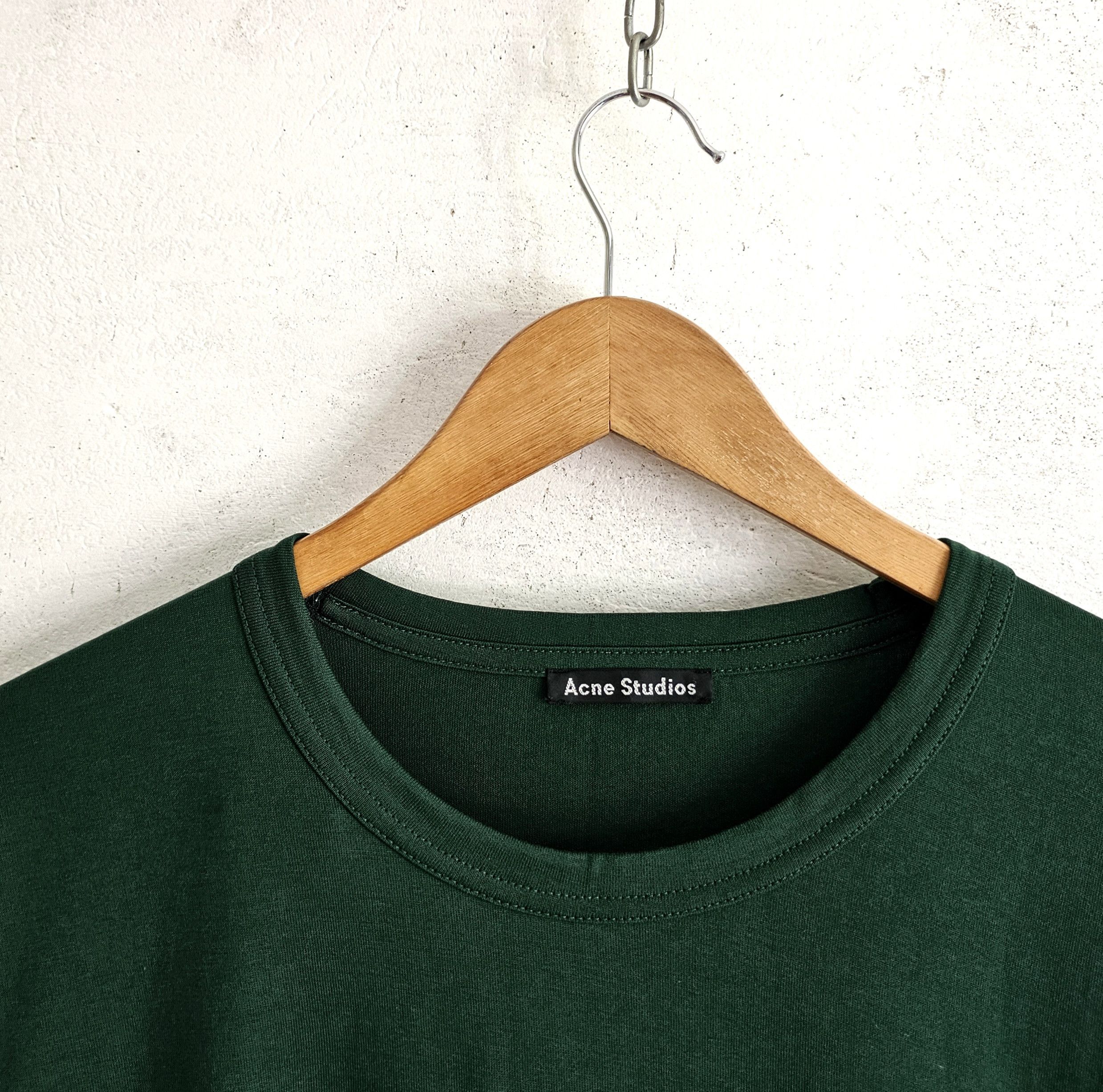 Acne Studios Acne Studios green t-shirt Size US M / EU 48-50 / 2 - 4 Thumbnail