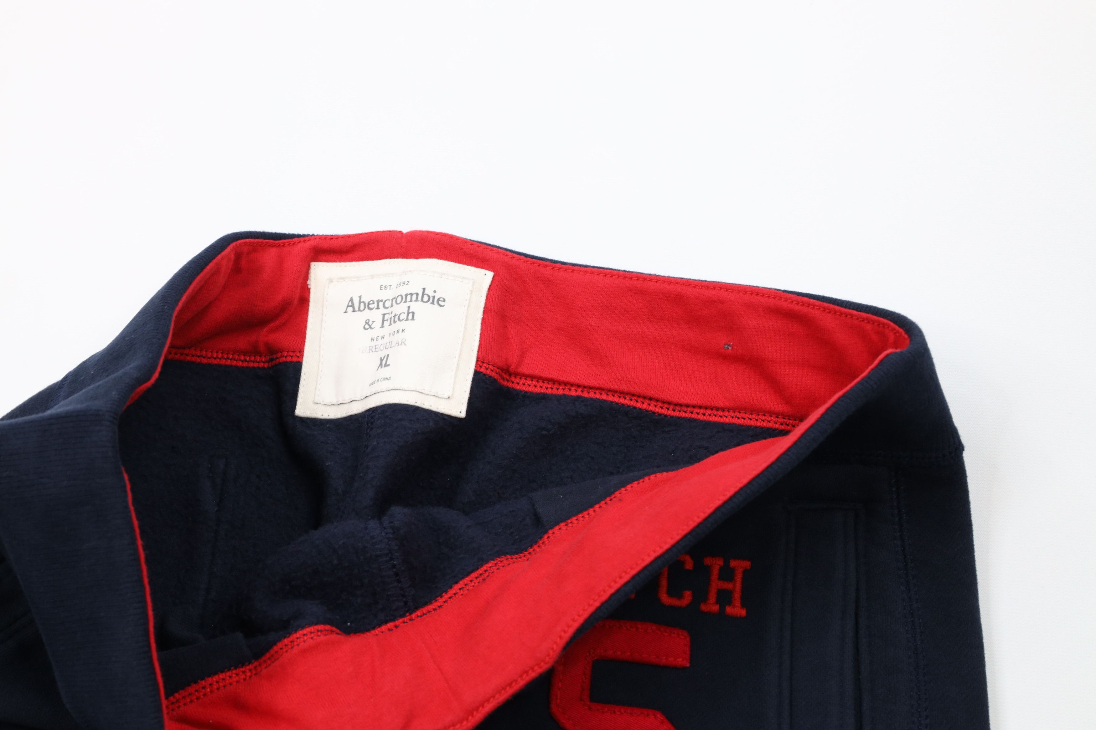 Abercrombie & Fitch × Vintage Vintage Abercrombie & Fitch Out Heavyweight Sweatpants Blue Size US 38 / EU 54 - 6 Thumbnail