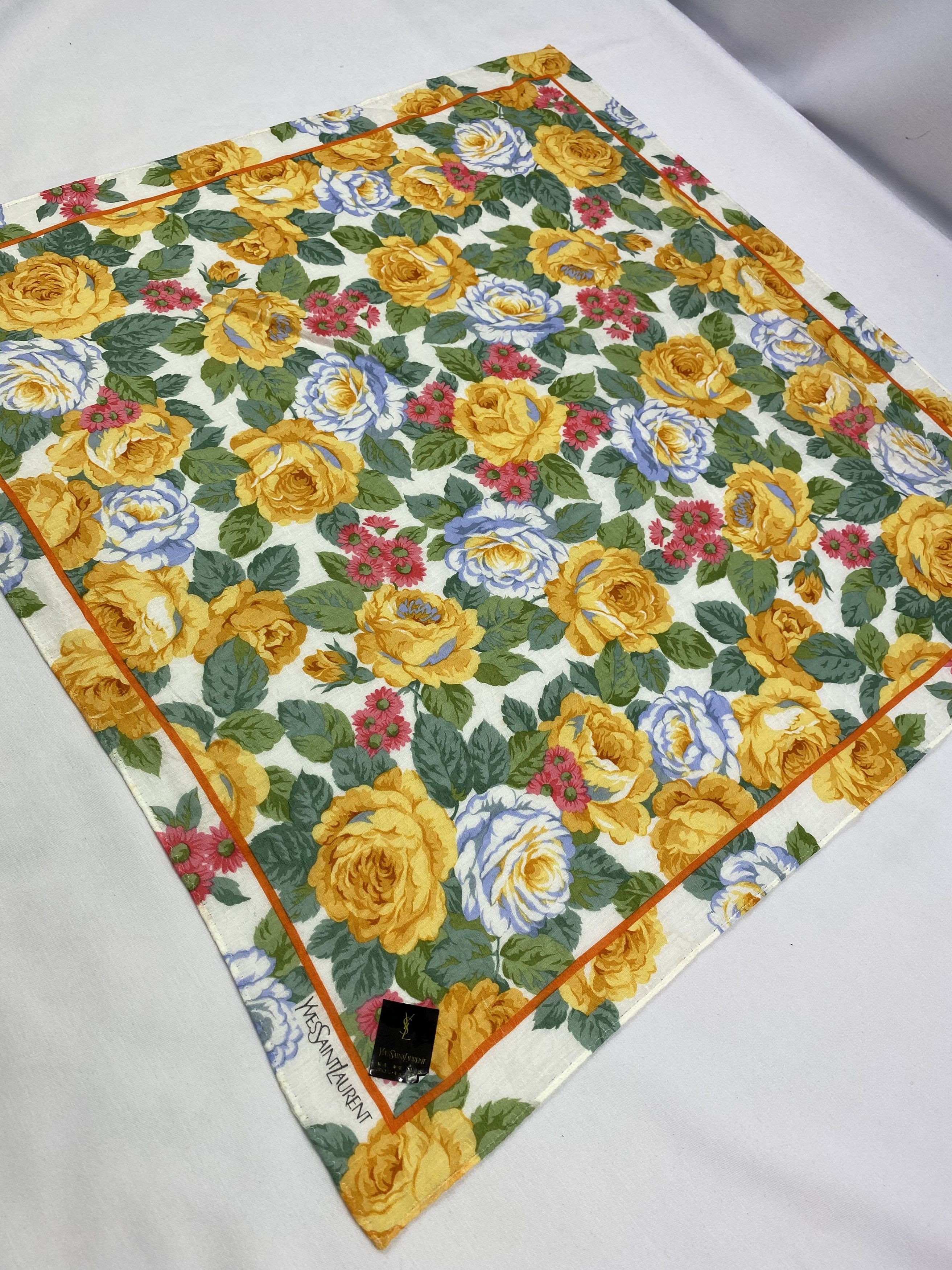 Yves Saint Laurent Yves Saint Laurent Handkerchiefs / Bandana / Neckerchief Size ONE SIZE - 4 Thumbnail