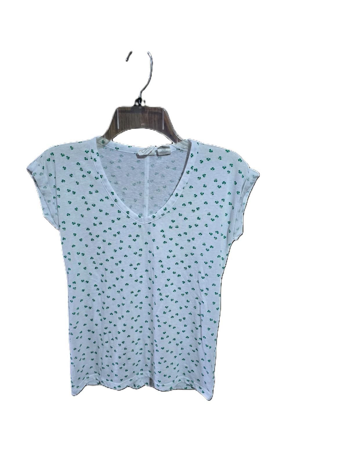 Other C&C Califormia St. Patrick's Day Top White With Clovers Size XS / US 0-2 / IT 36-38 - 1 Thumbnail
