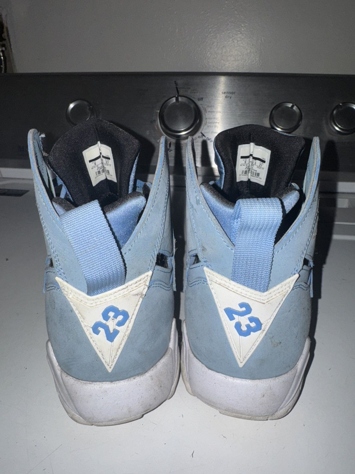 Jordan Brand Jordan 7 UNC colorwave Size US 9 / EU 42 - 3 Thumbnail