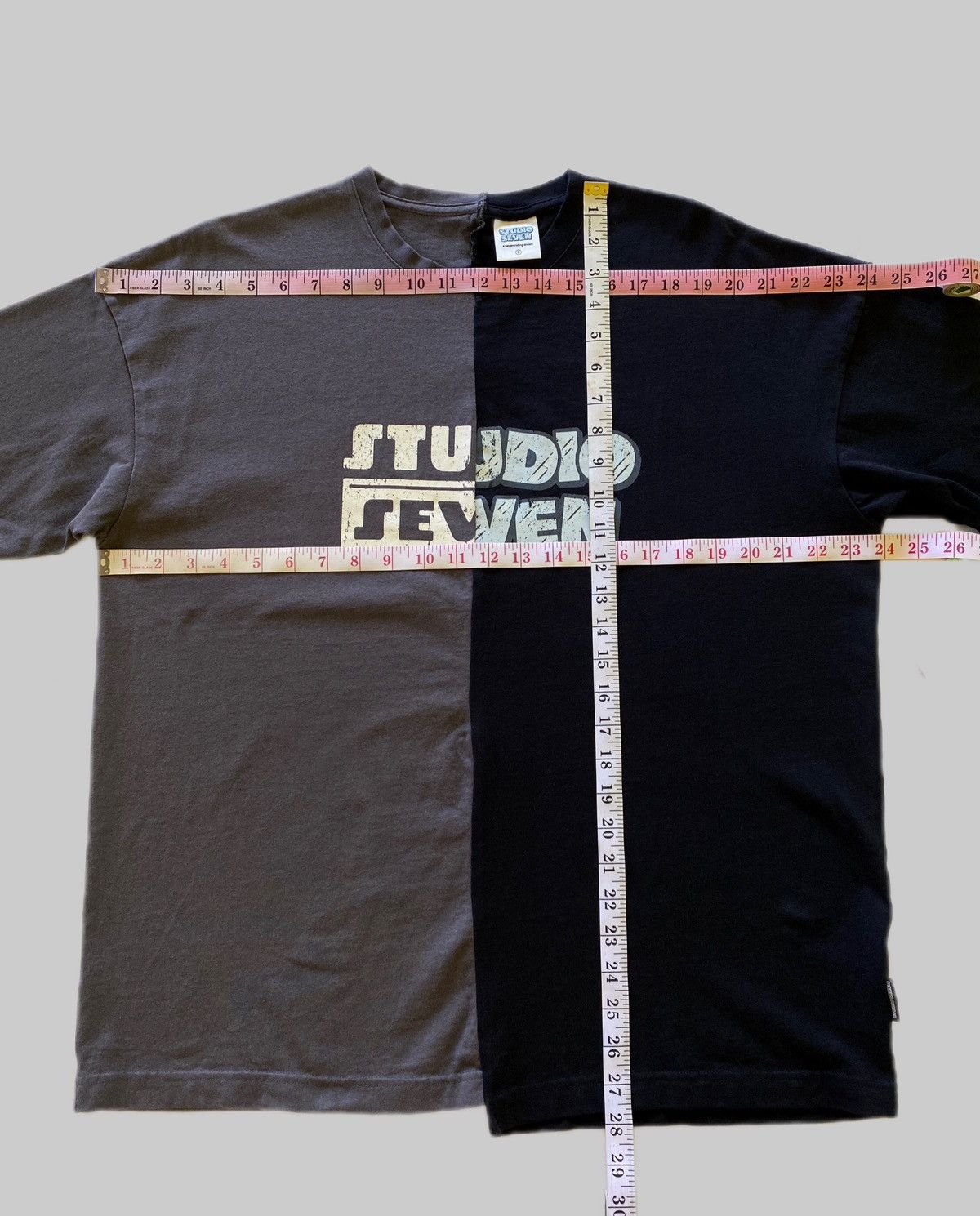 GU × Studio Seven Studio Se7en x GU Split Logo Shirt Size US L / EU 52-54 / 3 - 4 Thumbnail
