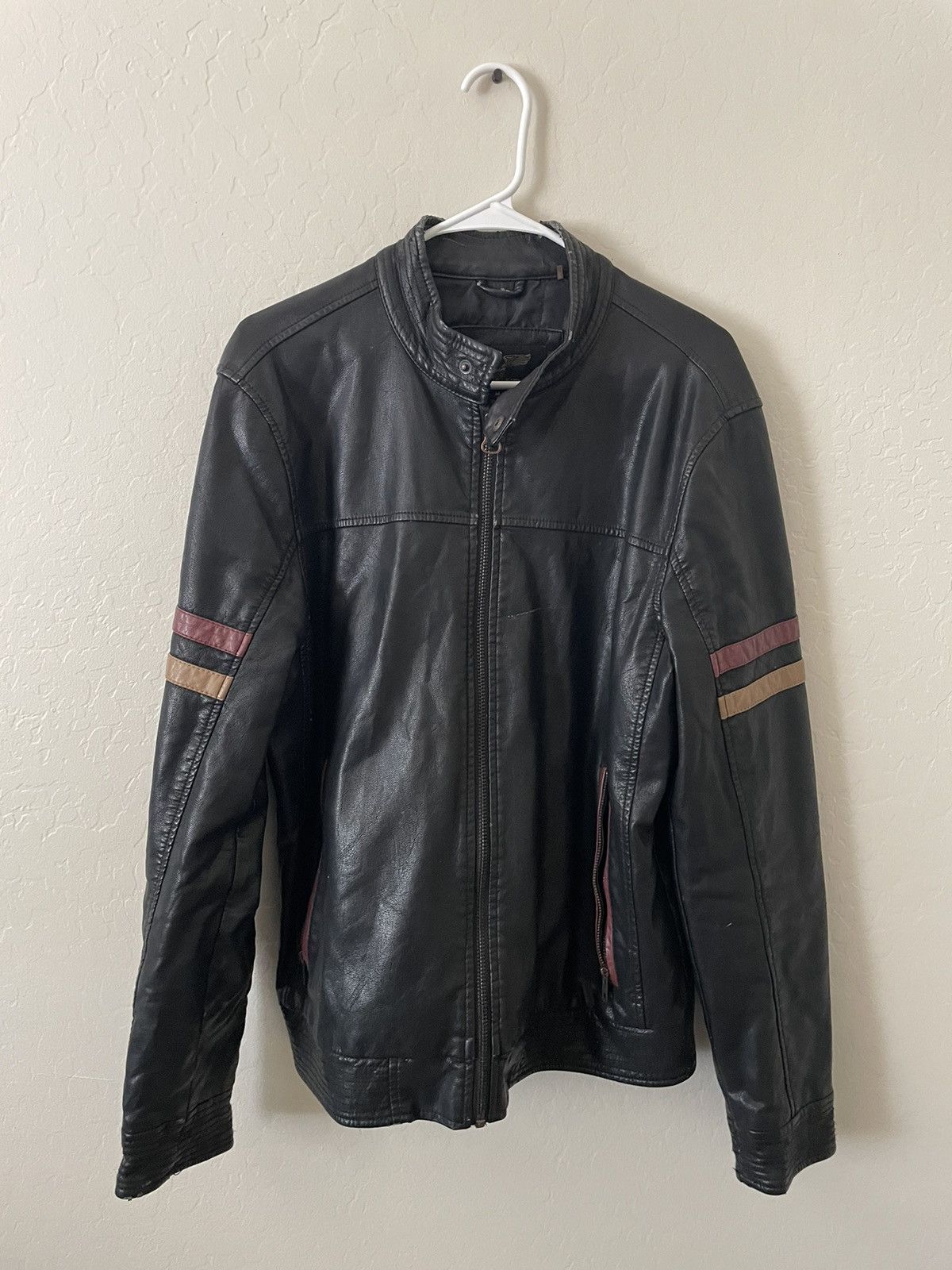 Wilsons Leather Leather Moto Jacket Size US L / EU 52-54 / 3 - 2 Thumbnail