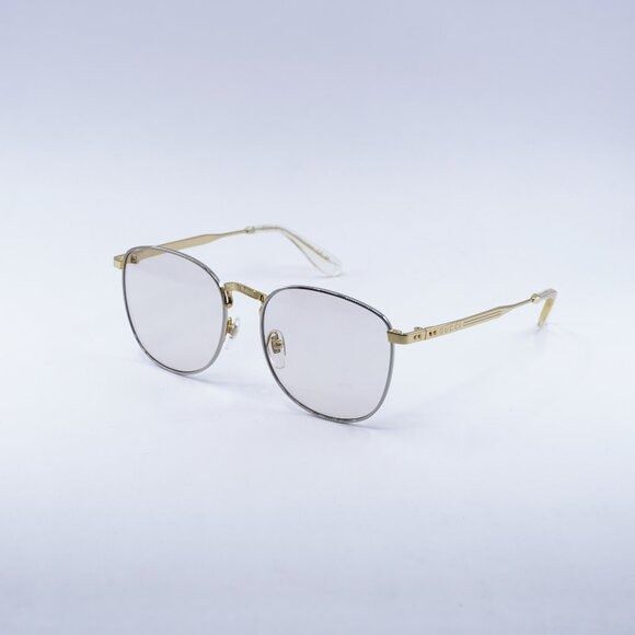 Gucci Gucci GG1367S 001 Sunglasses Gold Square Frame, Yellow Size ONE SIZE - 1 Thumbnail