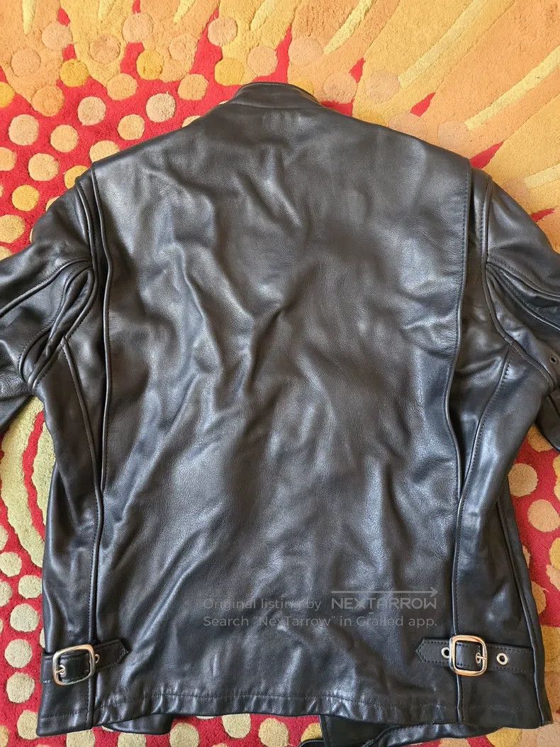 Schott Schott Classic motorcycle leather jacket stand-up collar l Size US XS / EU 42 / 0 - 4 Thumbnail