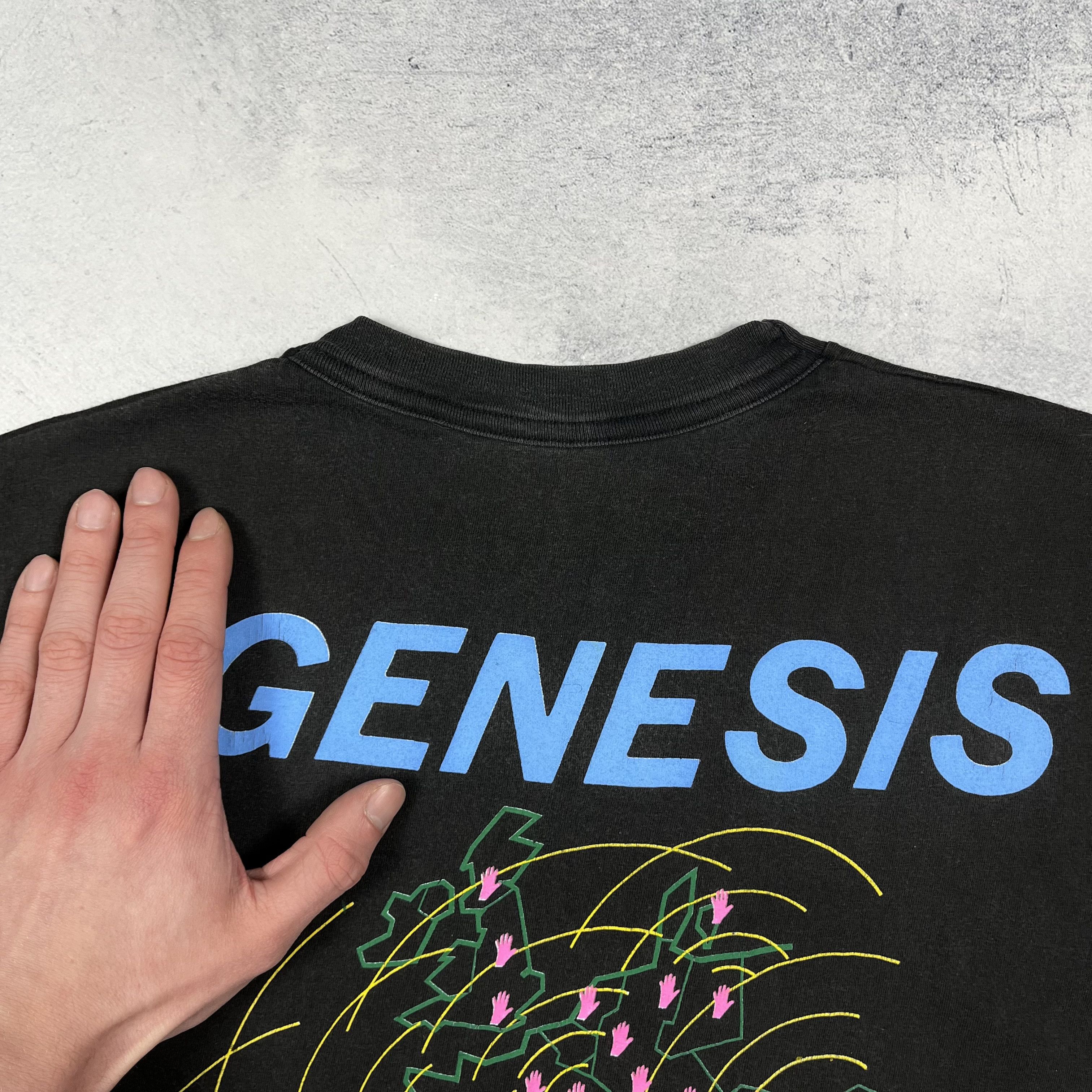 Band Tees Vintage Genesis Invisible Touch Tour Rock Band T Shirt 1987 Size US M / EU 48-50 / 2 - 15 Thumbnail