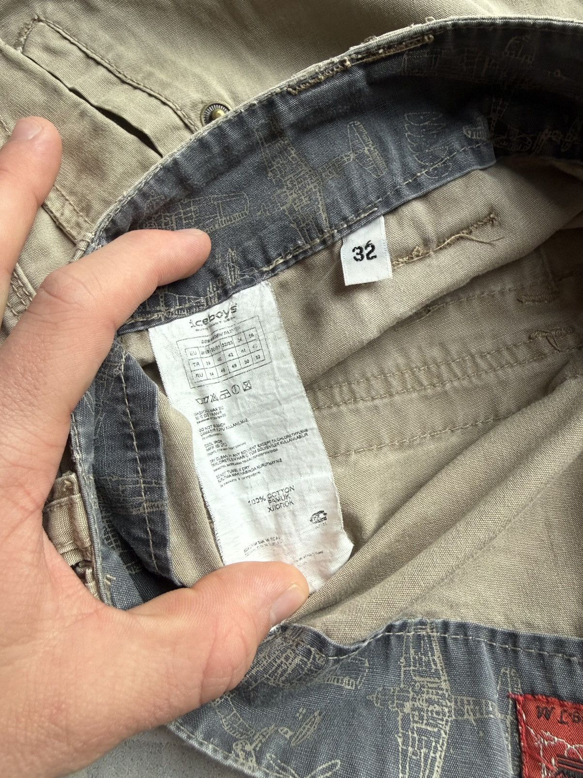 Other Icaboy’s Khaki Cargo Shorts Size US 32 / EU 48 - 4 Thumbnail