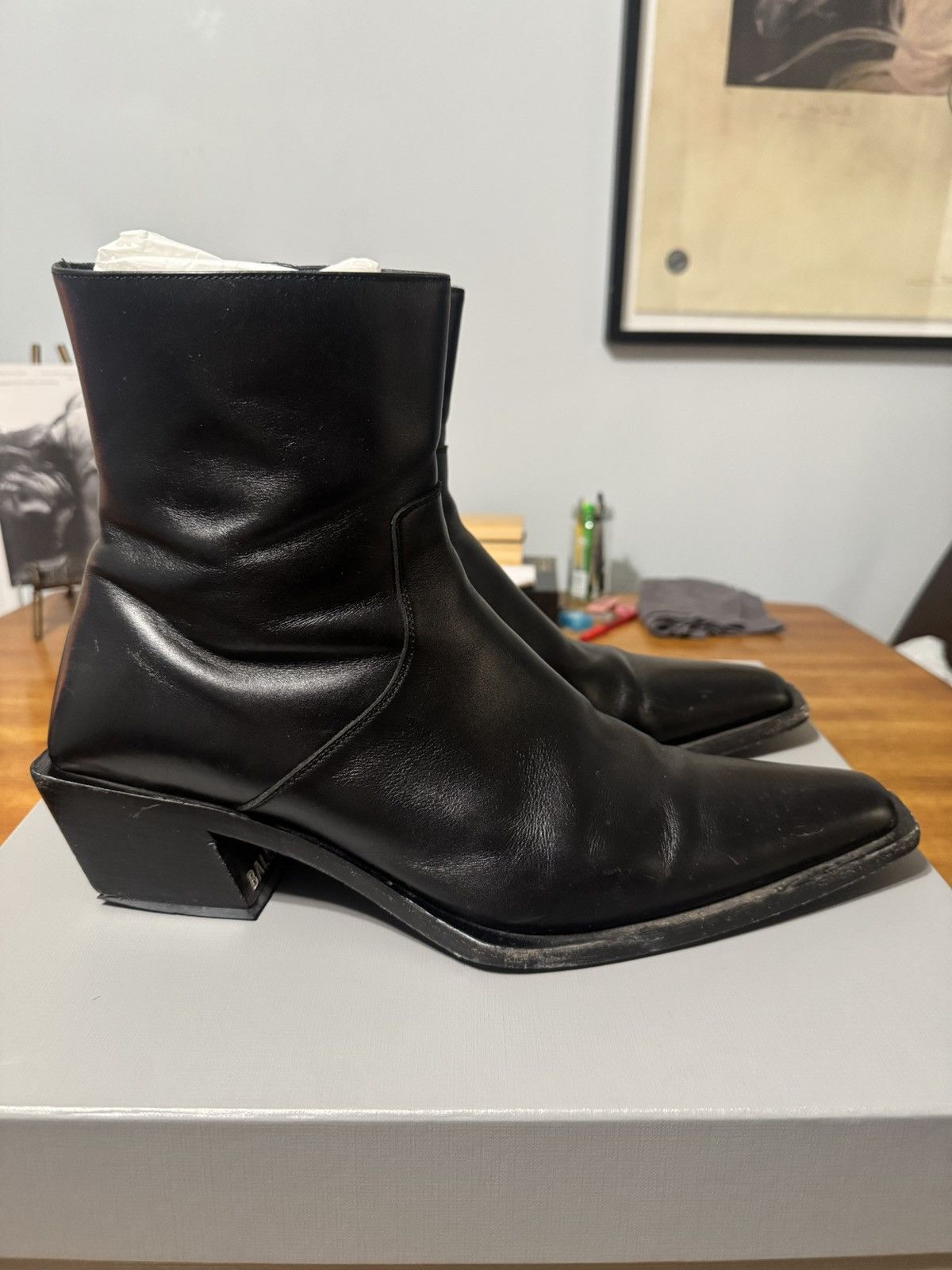 Balenciaga Balenciaga Tiaga Boots Size US 12 / EU 45 - 2 Thumbnail