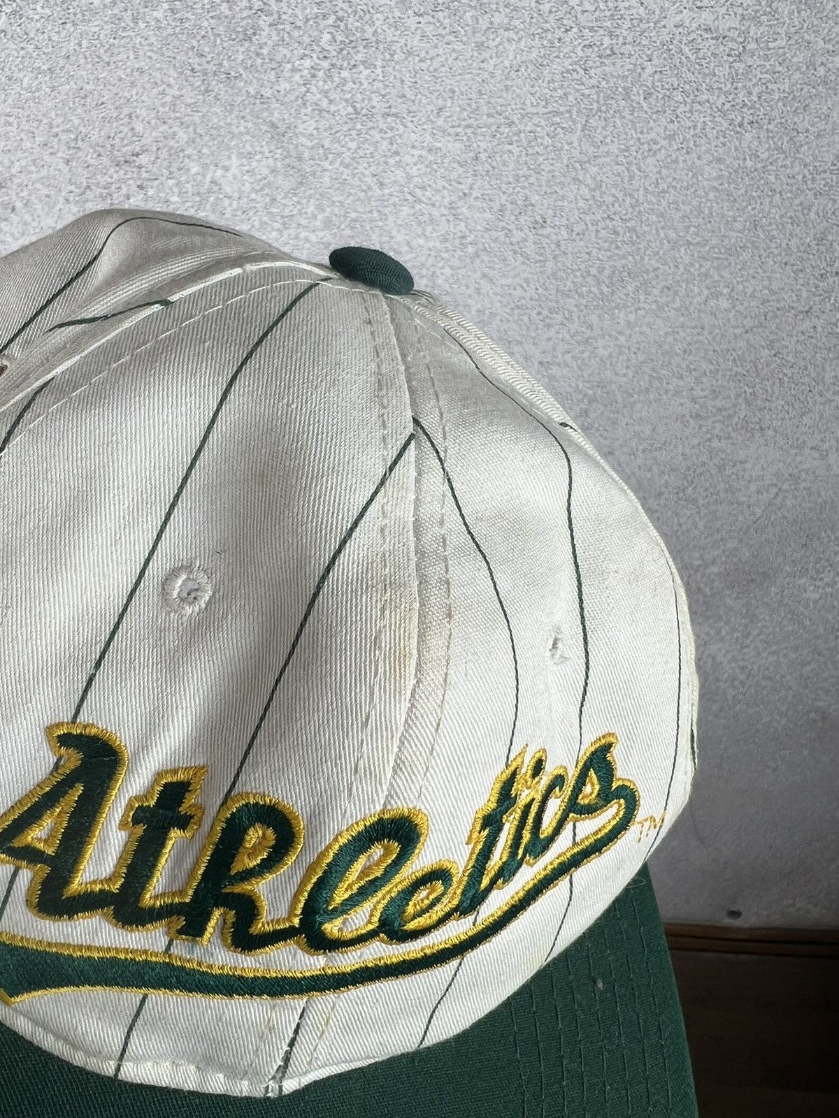 Starter Rare!Vintage Oakland Athletics Starter 90s Cap SnapBack Hat Size ONE SIZE - 6 Thumbnail