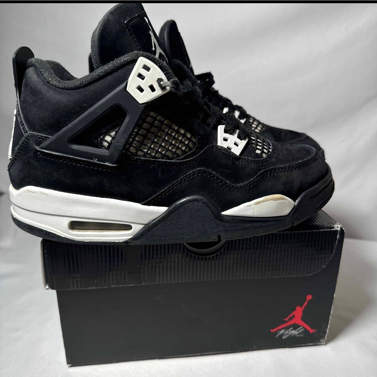 Jordan Brand × Nike Size 6.5 - Air Jordan 4 Retro GS White Thunder Men's Shoes Size US 6.5 / EU 39-40 - 1 Thumbnail