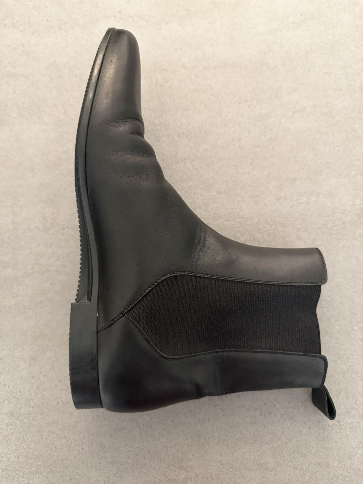 Gucci Gucci Leather Chelsea Boots Black Web Stripe –Size 41 (US 8) Size US 9 / EU 42 - 6 Thumbnail