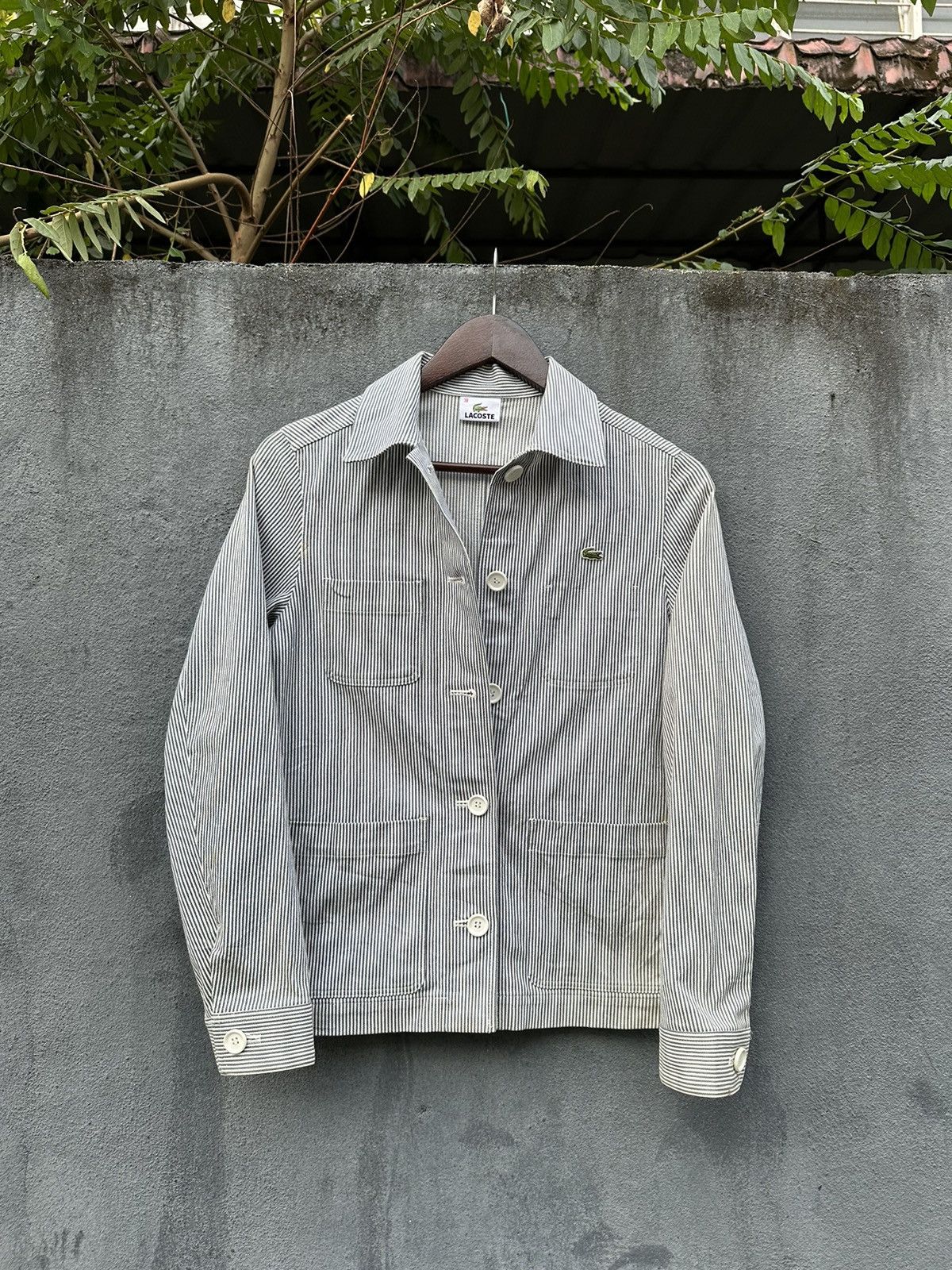 Lacoste 🐊LaCoste Striped Long Sleeves Button Down Shirt Size US XS / EU 42 / 0 - 2 Thumbnail