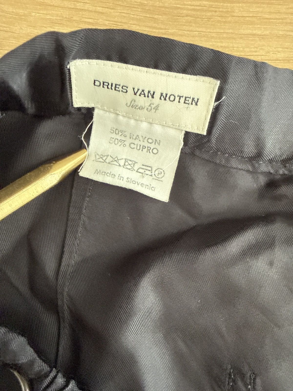 Dries Van Noten Dries Van Noten Rayon/Cupro Lounge Pants Size 52 Size US 38 / EU 54 - 5 Thumbnail