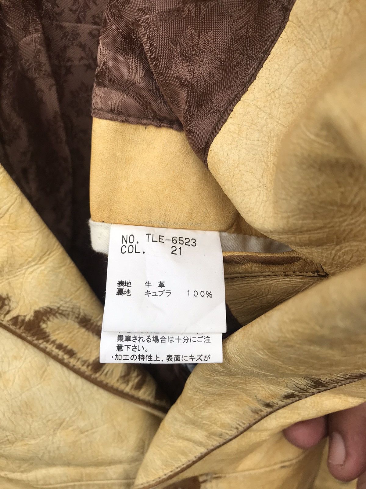 Tornado Mart Tornado Mart Japan Cowhide Leather Jacket Size US S / EU 44-46 / 1 - 11 Thumbnail