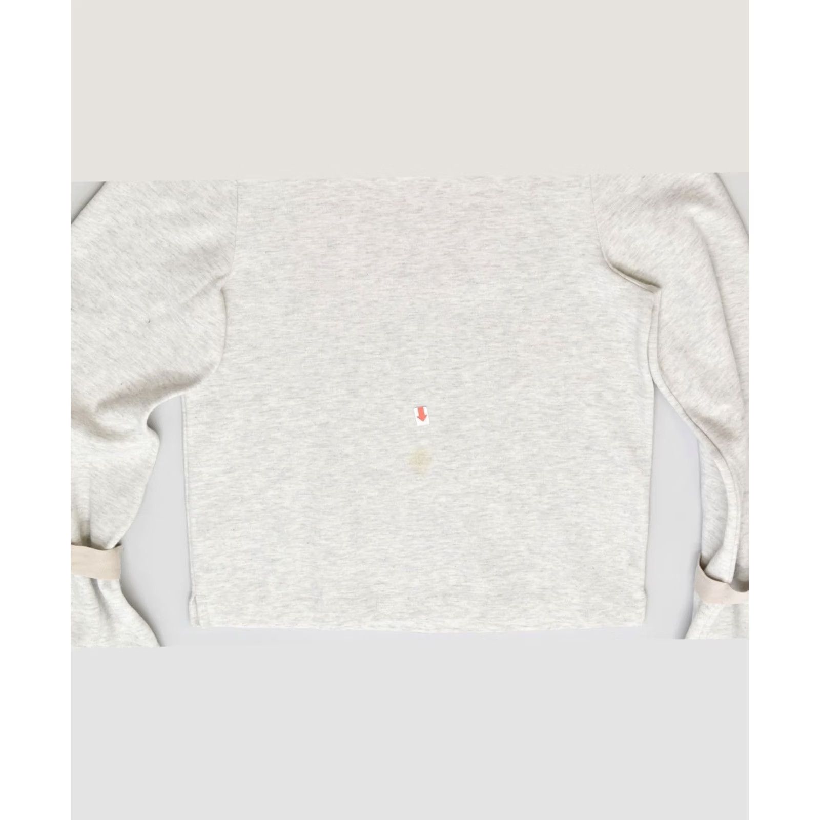 J.Crew J. CREW Womens Sweatshirt White Cotton XS UK 6 Size XS / US 0-2 / IT 36-38 - 3 Thumbnail