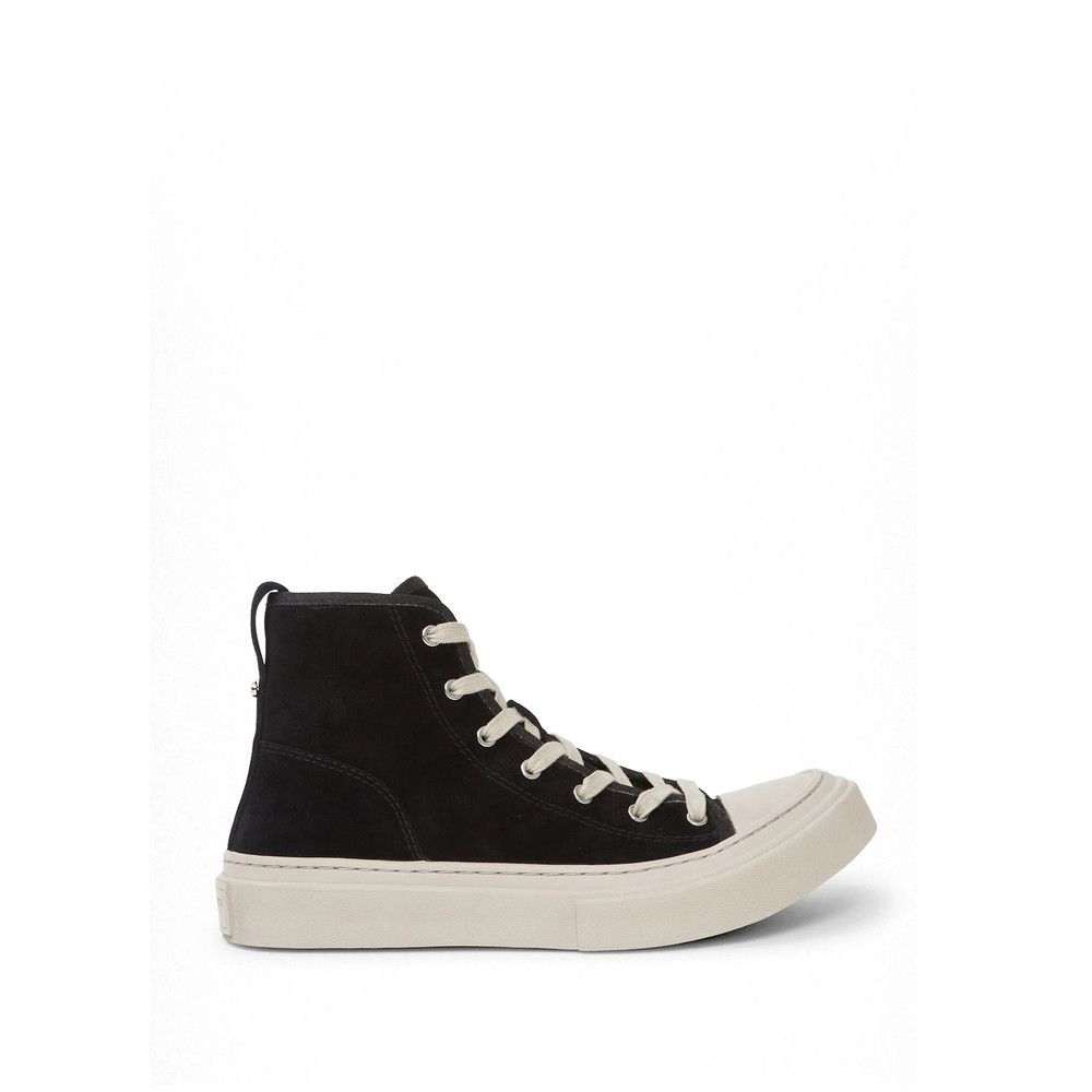 Ann Demeulemeester Ann Demeulemeester Black Leather Low-Top