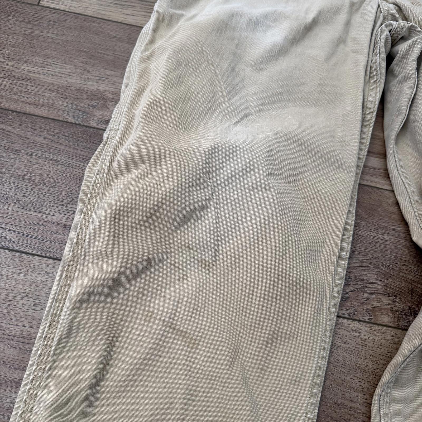 Carhartt Carhartt Carpenter Relaxed Fit Rugged Flex Pants Distressed Size US 36 / EU 52 - 10 Thumbnail