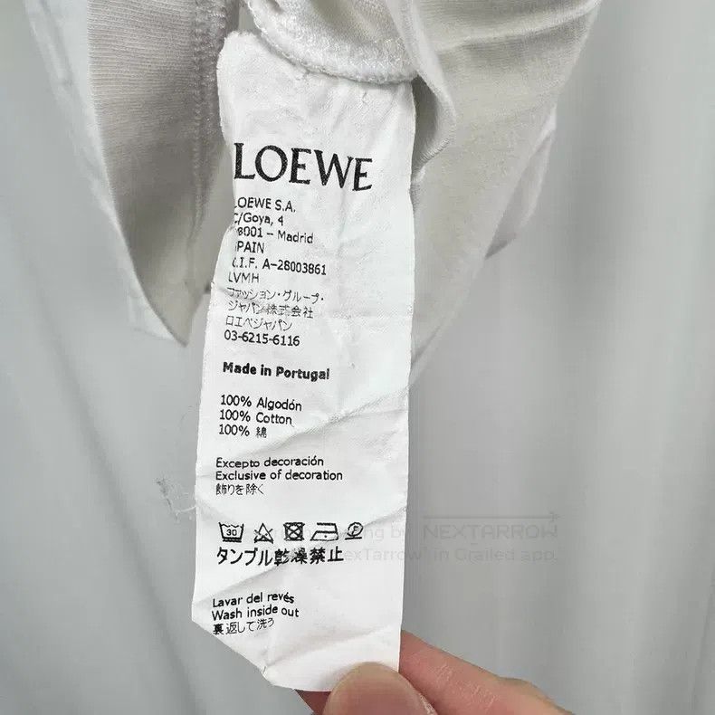 Loewe Loewe Embroidered Letter Print Short Sleeve Size US XL / EU 56 / 4 - 6 Thumbnail