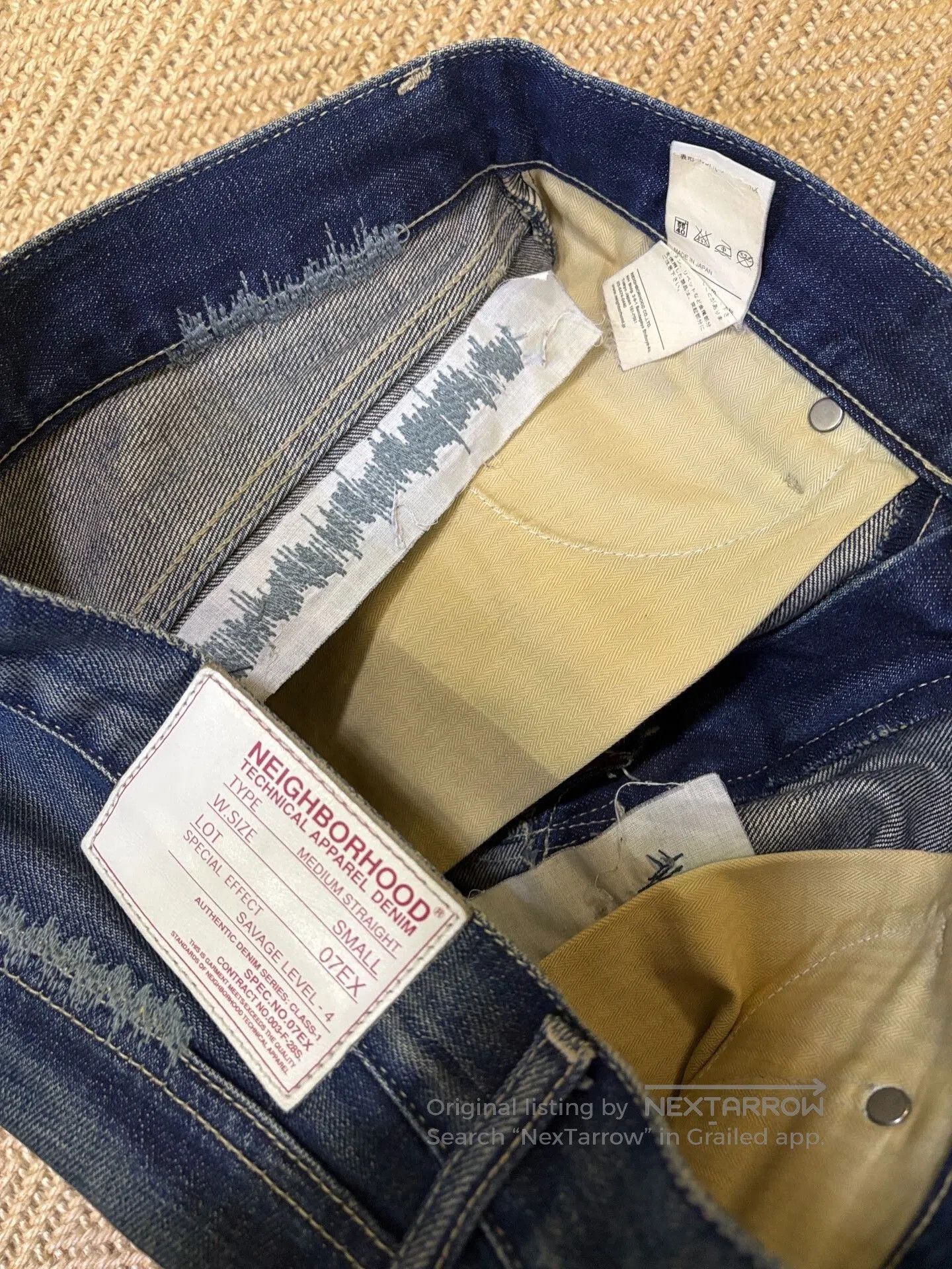 Neighborhood Neighborhood SCAB Distressed Jeans. Size US 26 / EU 42 - 9 Thumbnail