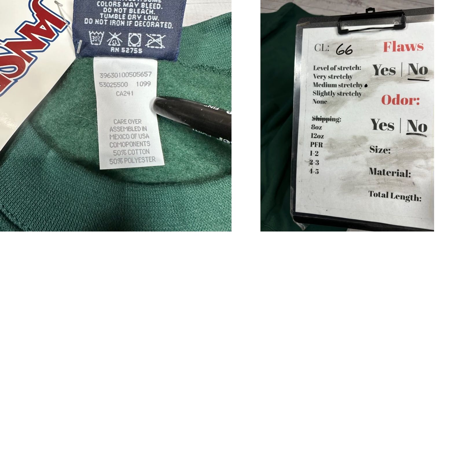 Jansport Jansport Mens University of Colorado CSU Pullover Sweatshirt 2XL Green Long Slv Size US XXL / EU 58 / 5 - 8 Thumbnail