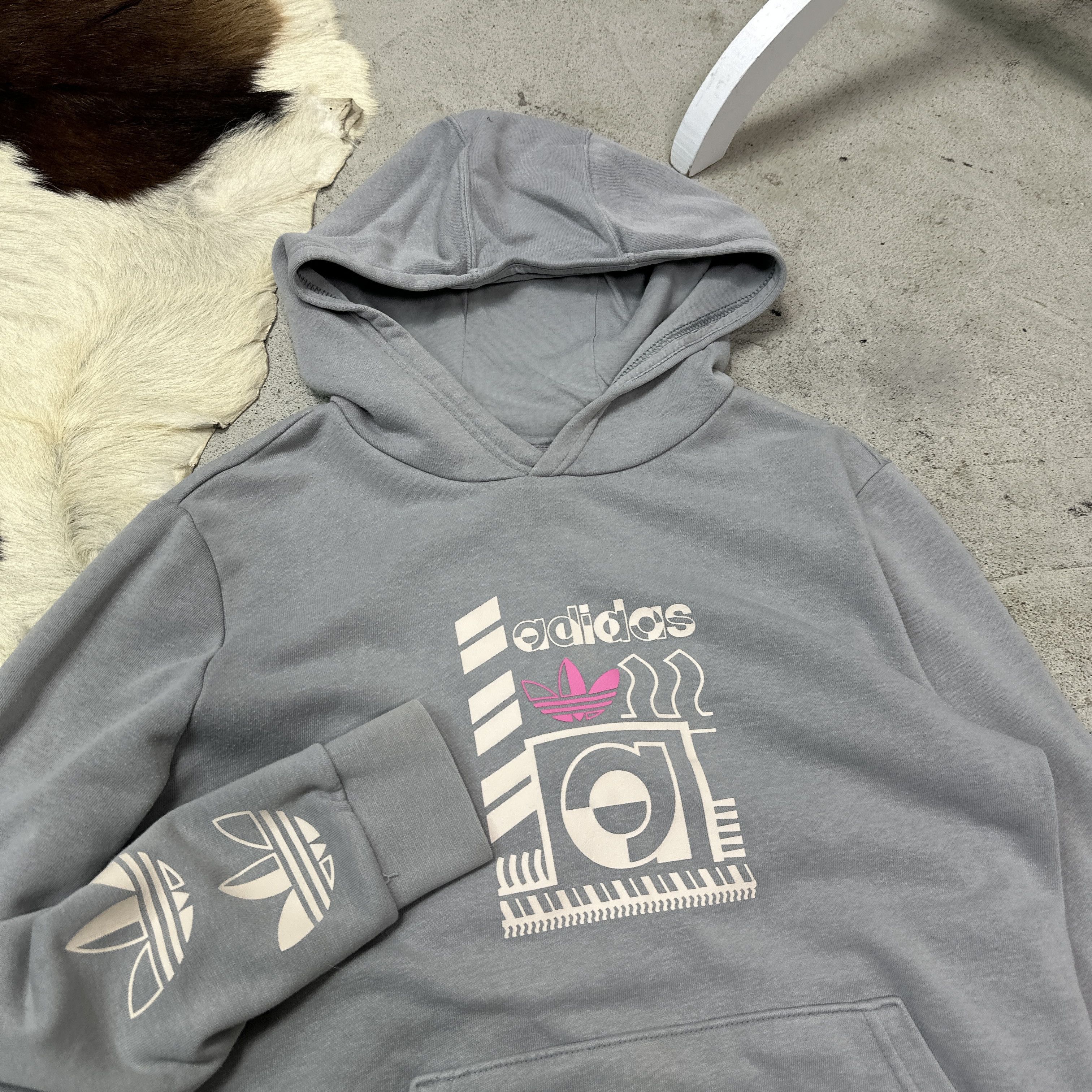 Adidas Vintage Streetwear Sporty Skater Adidas Sweatshirt Y2K Size XS / US 0-2 / IT 36-38 - 2 Thumbnail