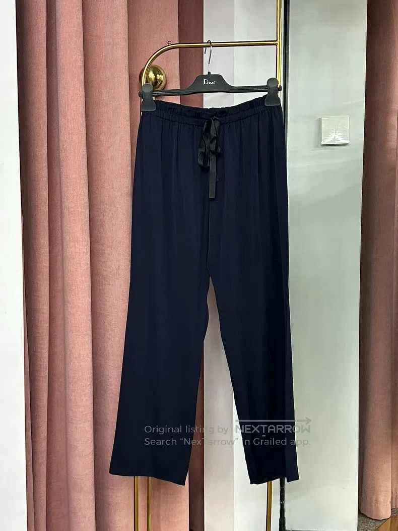 The Row The Row size S Silk trousers with blue ribbon Size 24" / US 00 / IT 34 - 1 Thumbnail