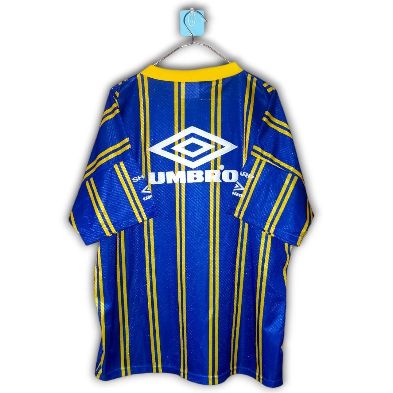 Umbro Manchester United England 1993 1994 Training Rare Shirt Size US XL / EU 56 / 4 - 3 Thumbnail