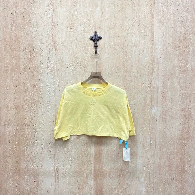 Loewe Loewe Embroidered Logo Short Sleeve Top - dmc Size US S / EU 44-46 / 1 - 1 Thumbnail