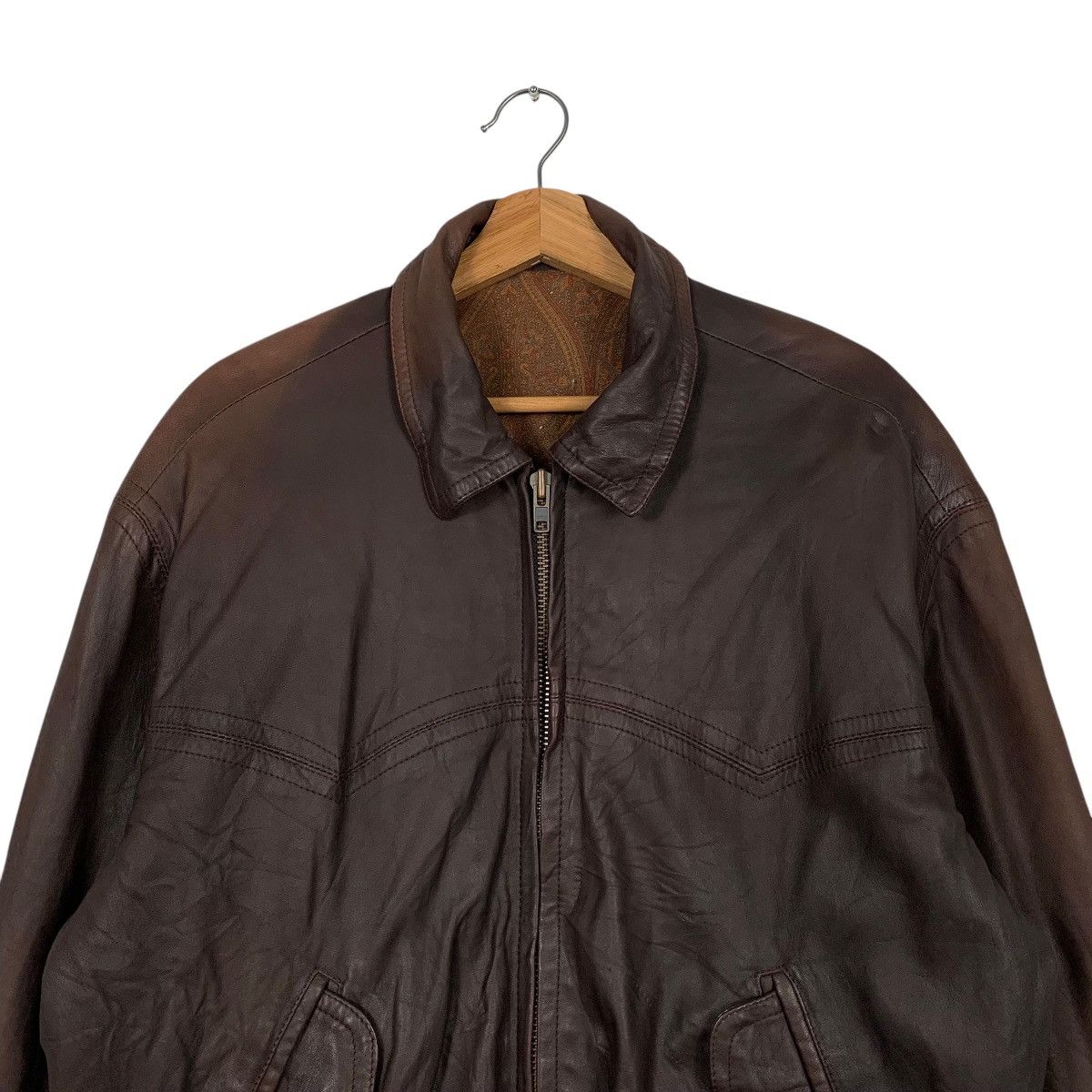 Other Remo Mercalli Leather Jacket Made In Italy Size US M / EU 48-50 / 2 - 2 Thumbnail