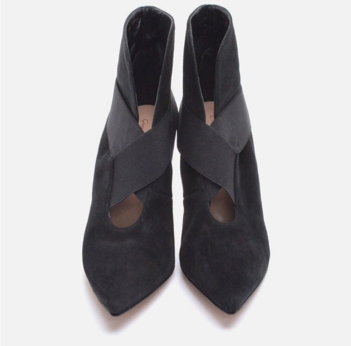 Gianvito Rossi Gianvito Rossi Boots Womens Size 36.5 Suede Leather Pointed Size US 6 / IT 36 - 2 Thumbnail