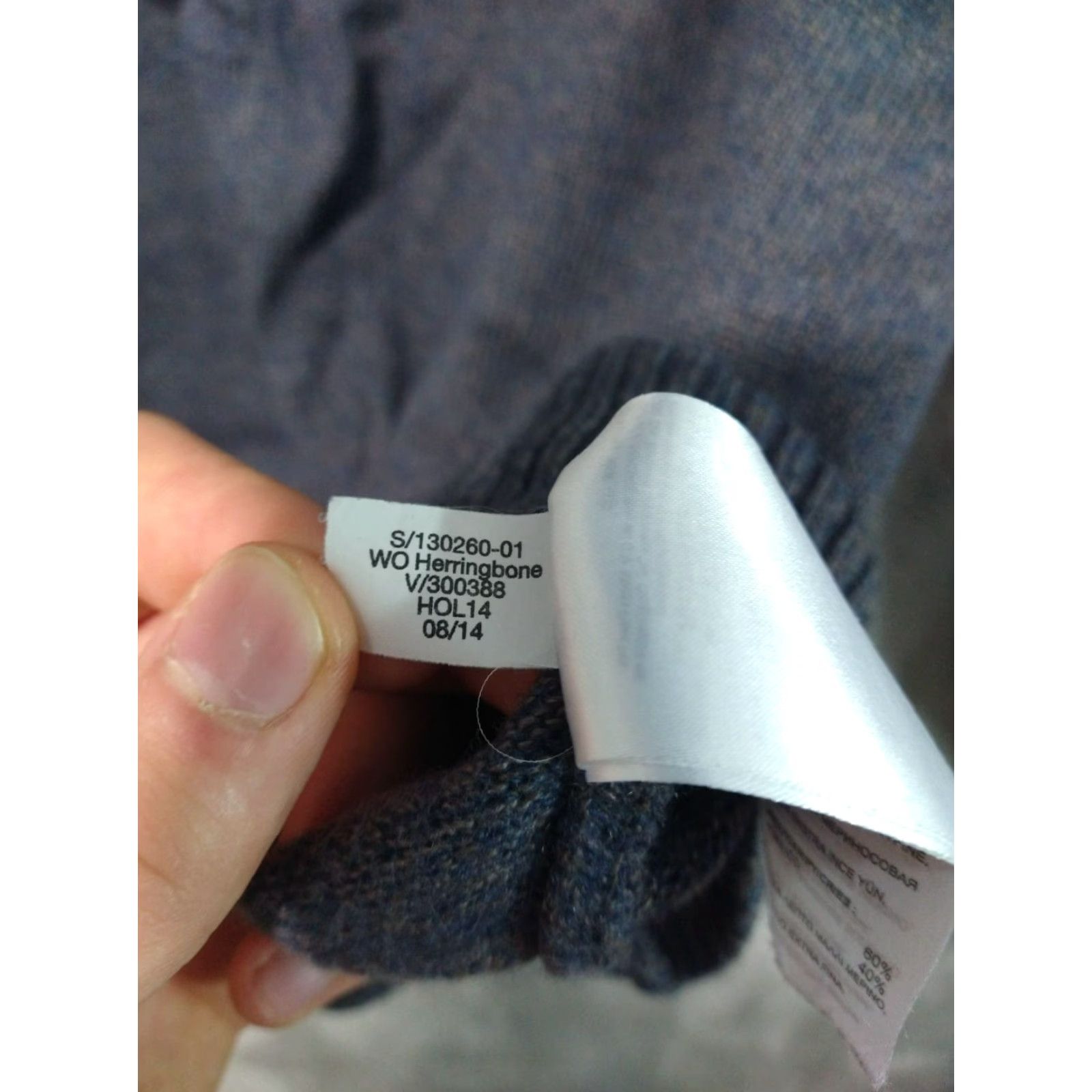 Banana Republic Banana Republic Sweater Men XL Gray Heavyweight Extra Fine Merino Wool Blend Henley Mock Neck Casual Size US XL / EU 56 / 4 - 7 Thumbnail