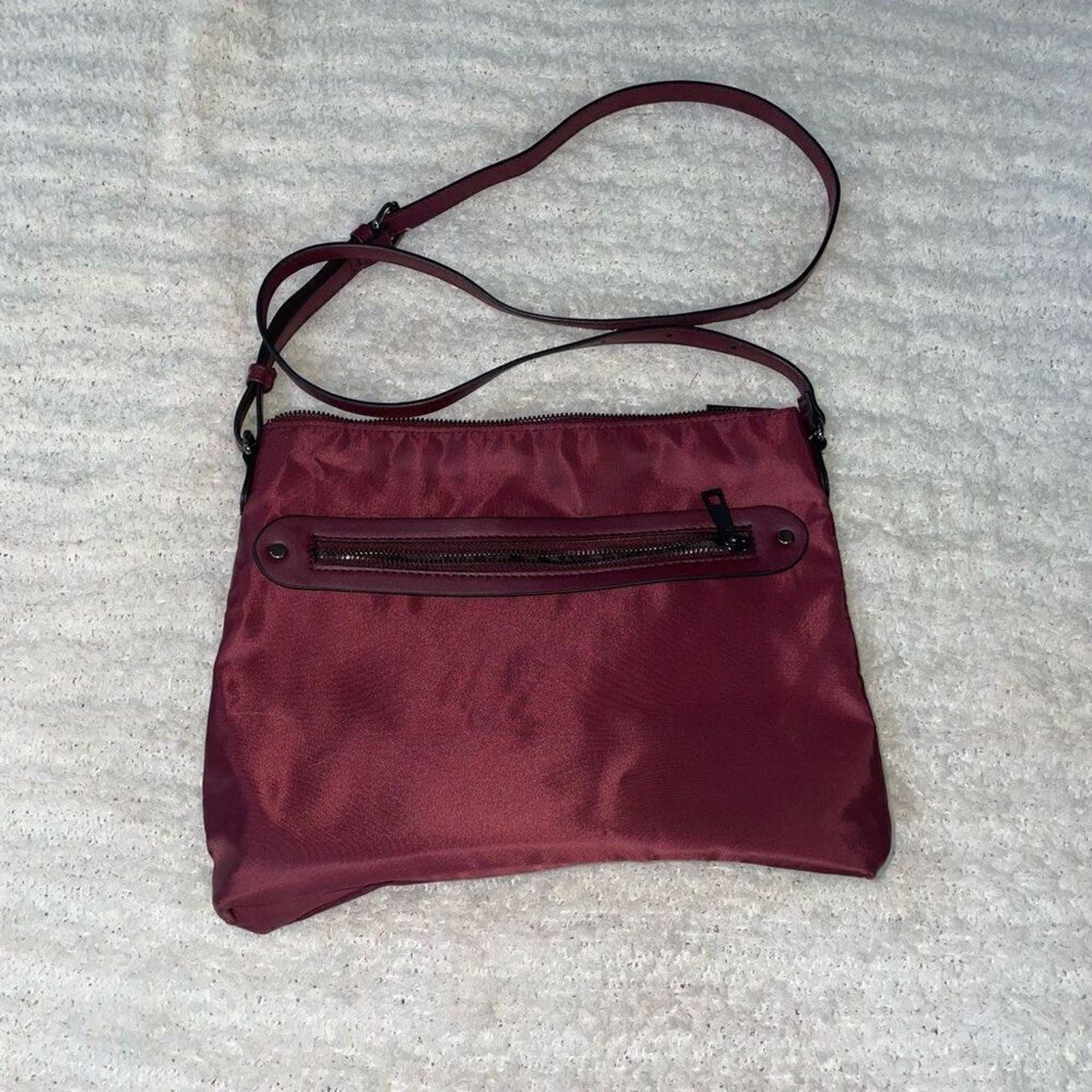 Other A New Day Maroon Red Crossbody Purse | Sz OS Size ONE SIZE - 2 Thumbnail