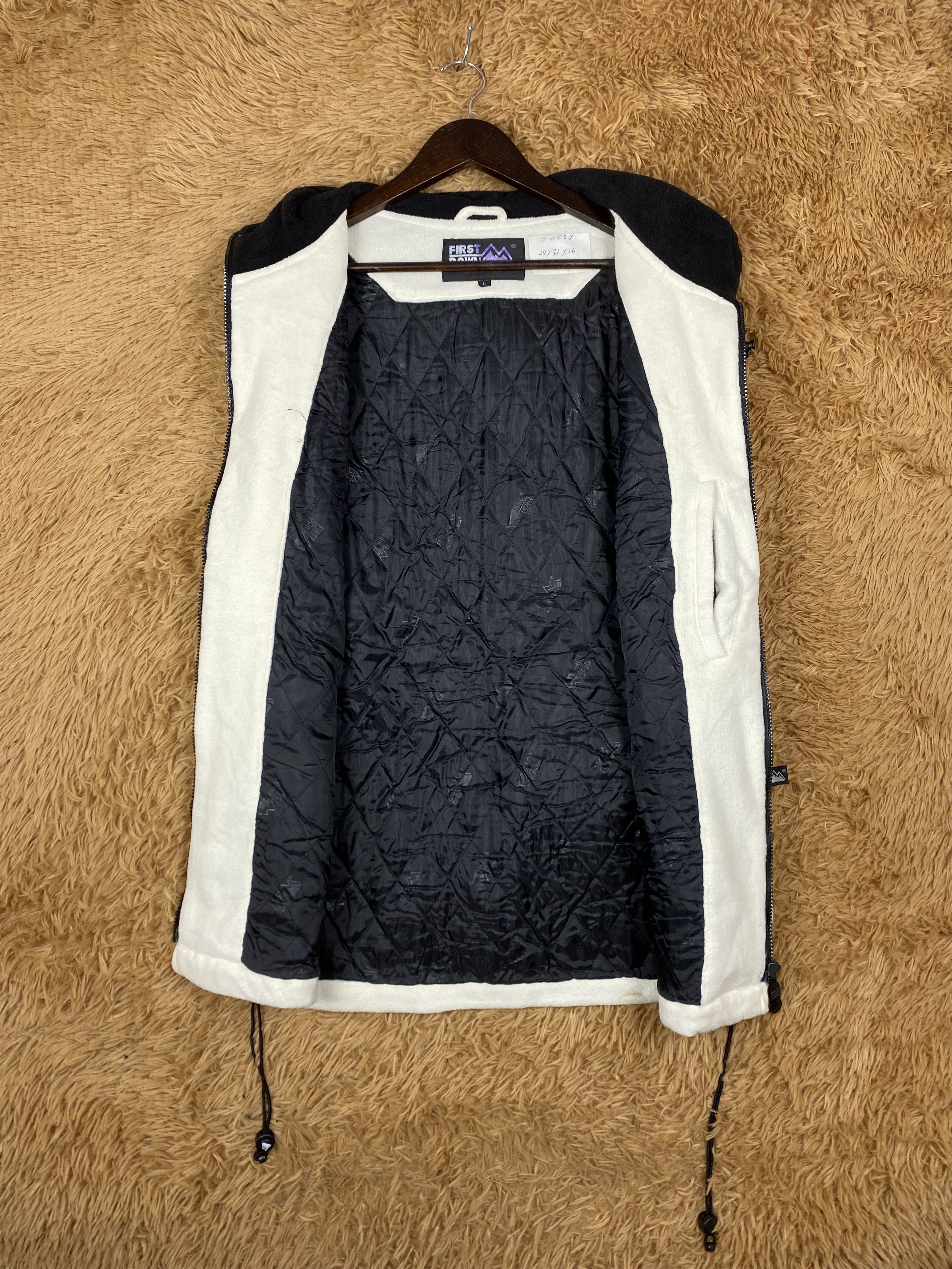 Japanese Brand Vintage First Down Light Fleece Jacket DJ0537 Size US L / EU 52-54 / 3 - 7 Thumbnail