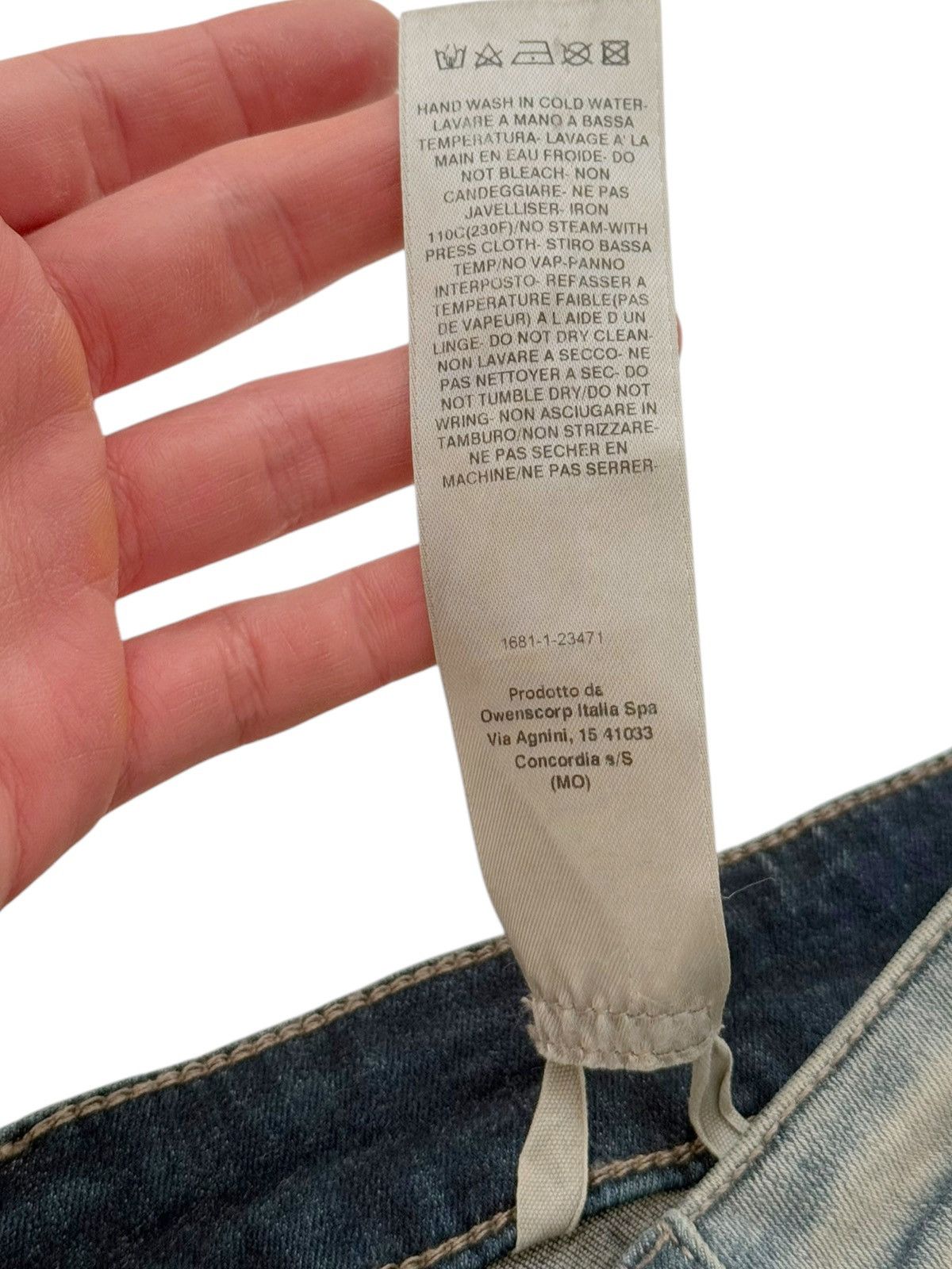 Rick Owens Luxor Tyrone Acid Degrade Denim Jeans Distressed Size US 32 / EU 48 - 10 Thumbnail