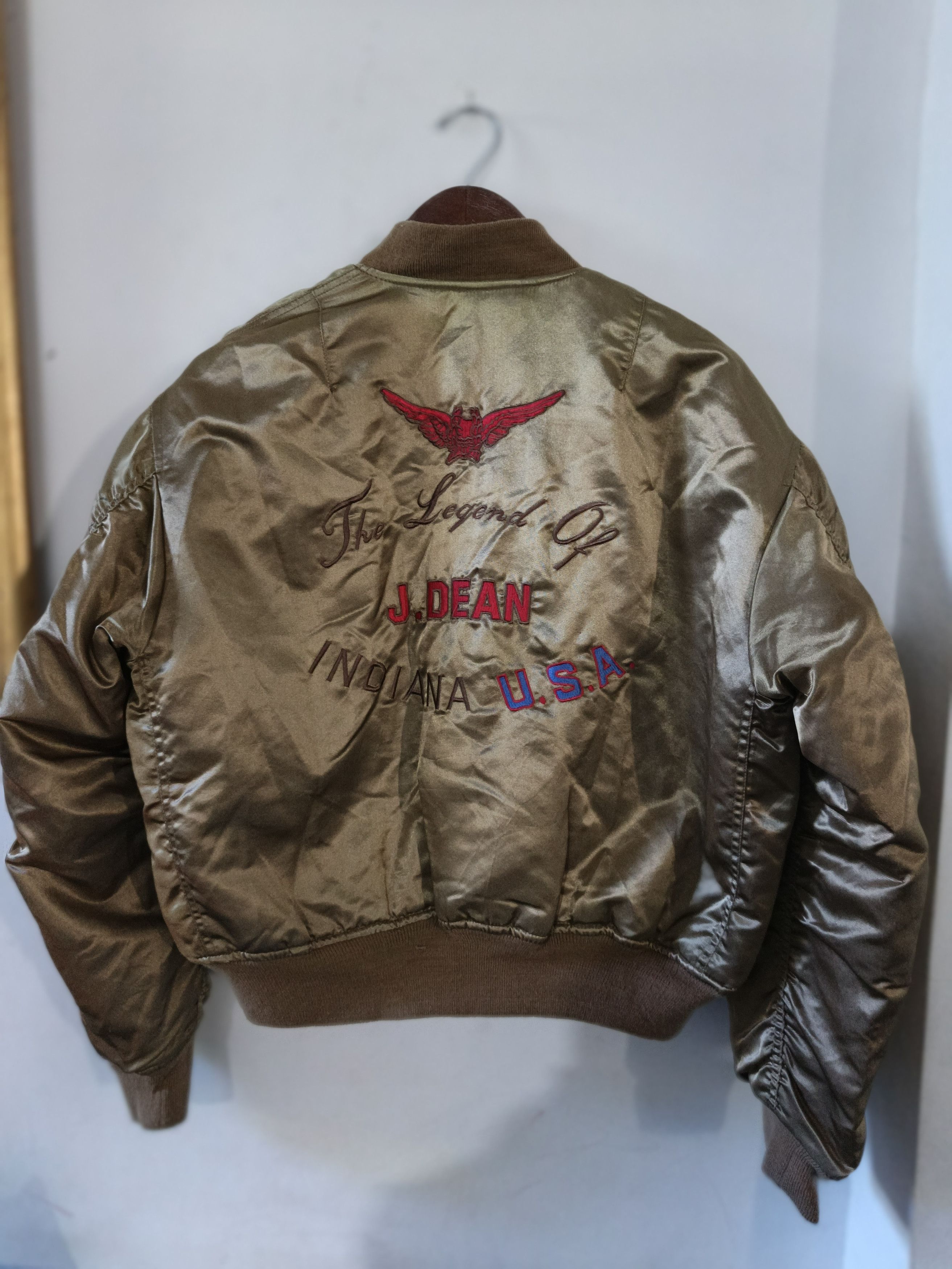 Vintage Vintage 1993 James Dean bomber jacket Size US XL / EU 56 / 4 - 1 Thumbnail